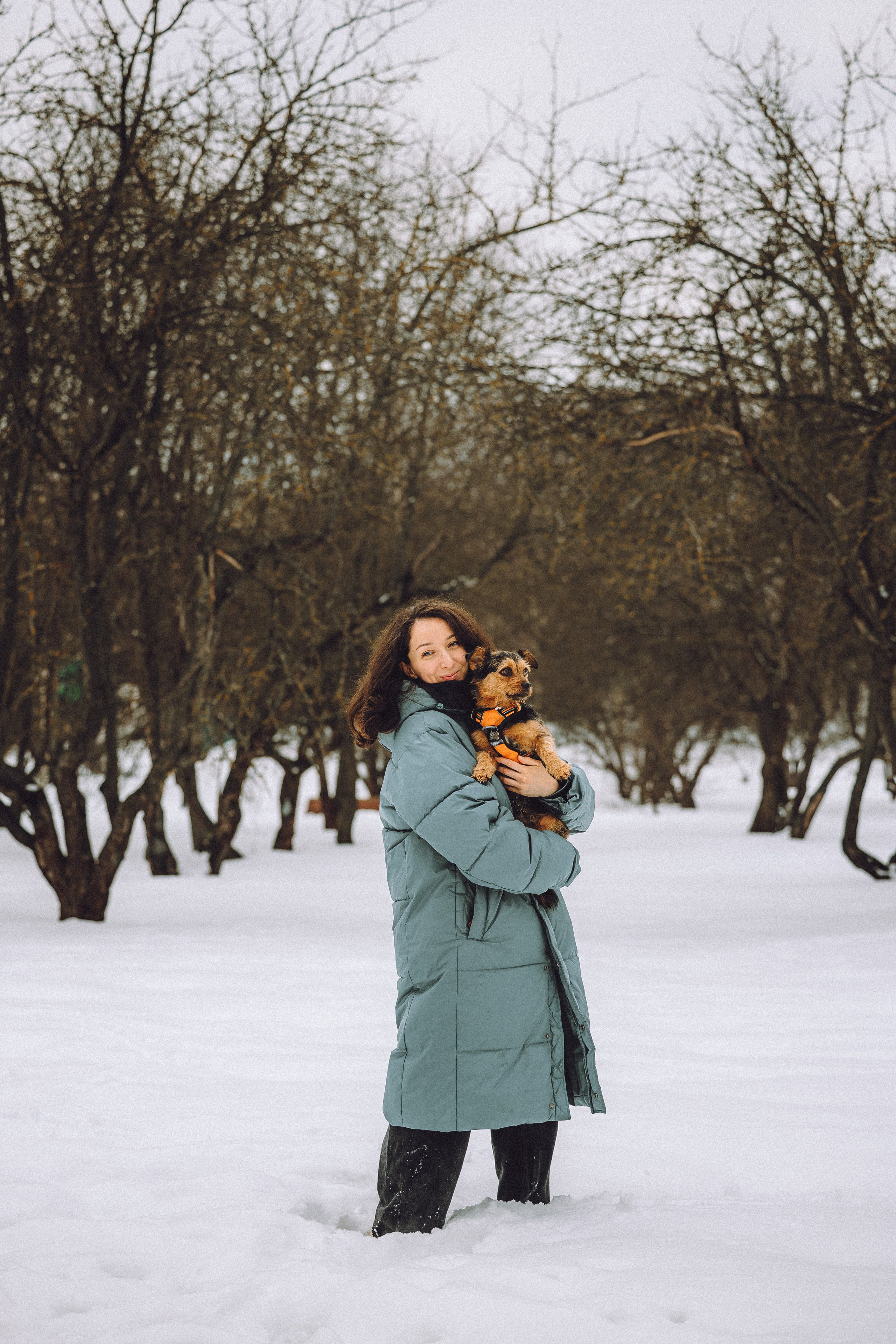 Инна и Чуви. Семейный фотограф животных, анималист в Москве Екатерина Киреева