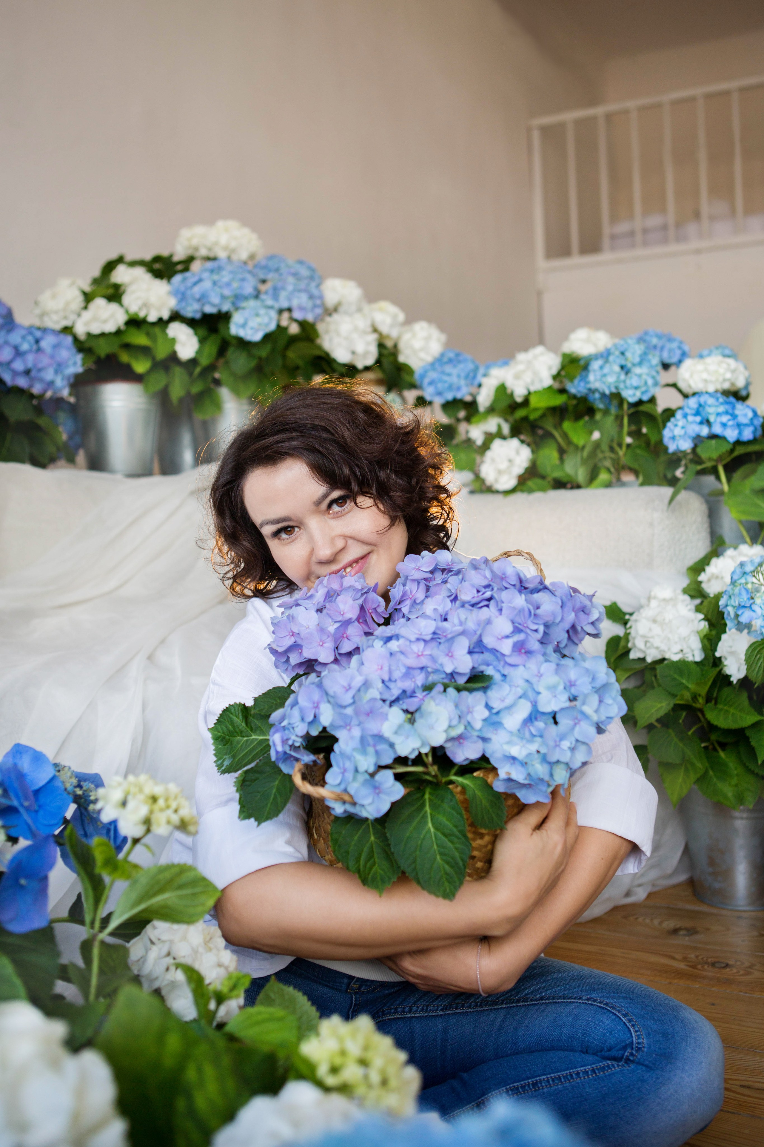 «Гортензии» студия Space Jobs. Свадебный семейный и детский фотограф в Краснодаре Карина Федоровская