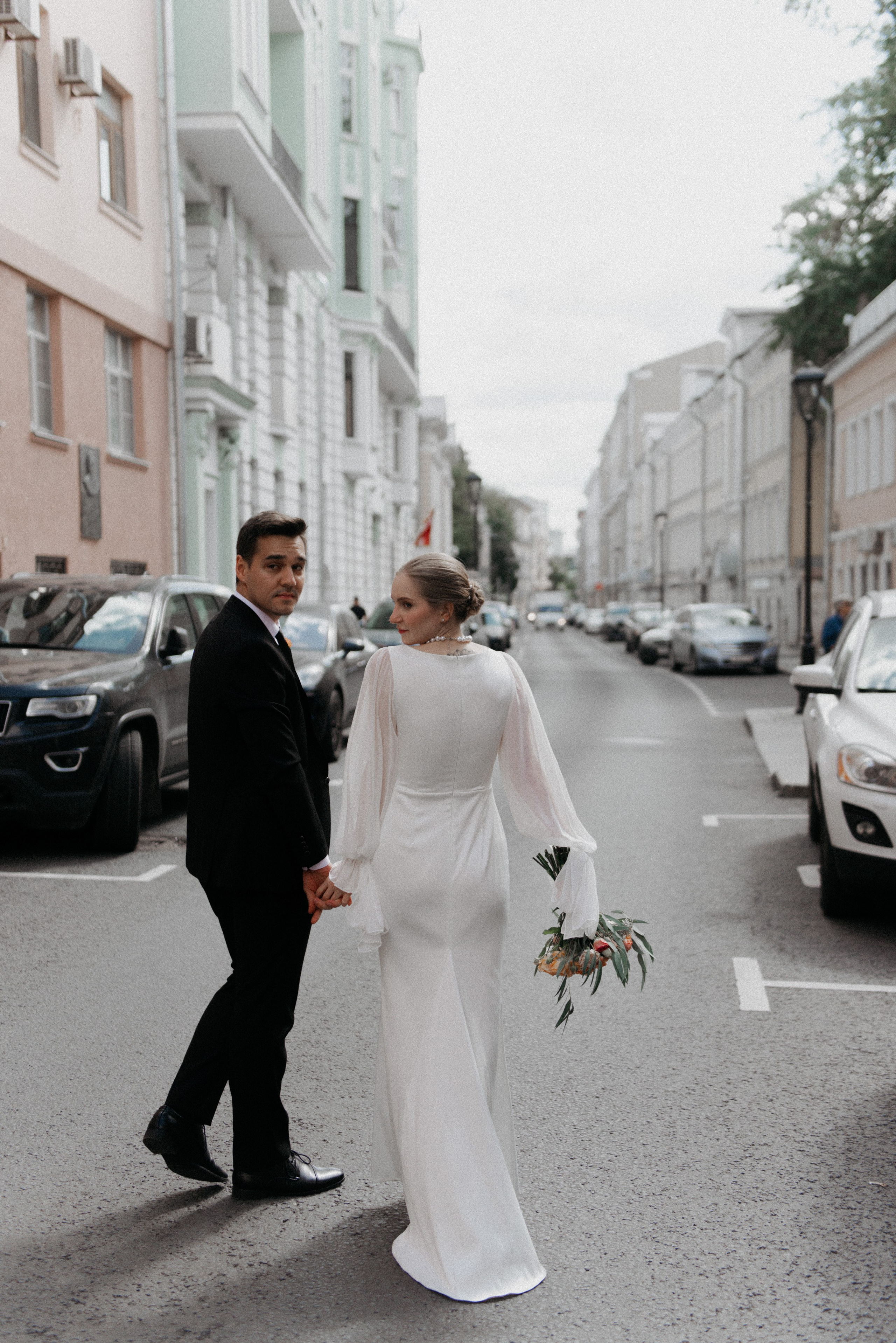 фотопрогулка молодожен