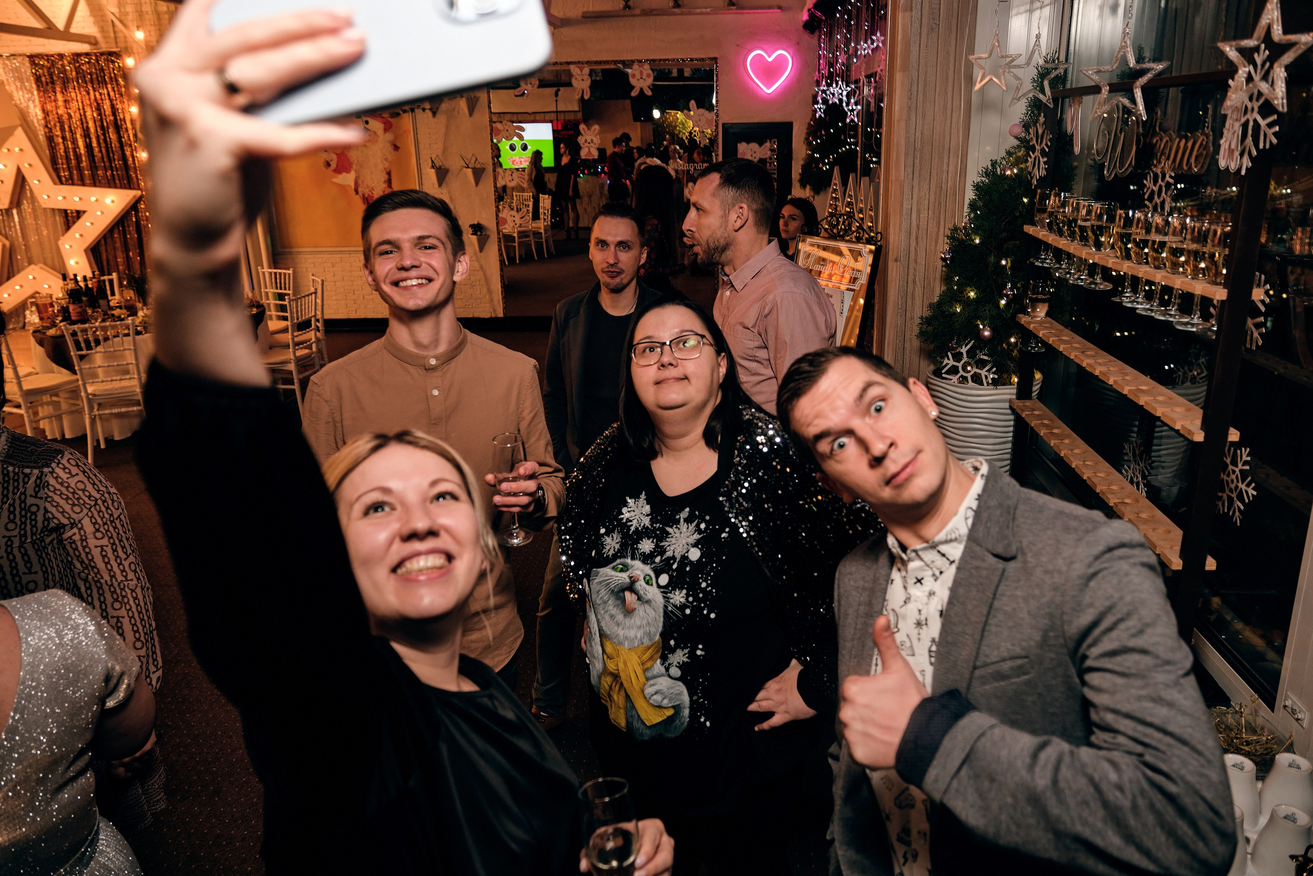 Новогодний корпоратив управляющей компании Италиан Пицца. Event агентство PAPRIKA в Екатеринбурге