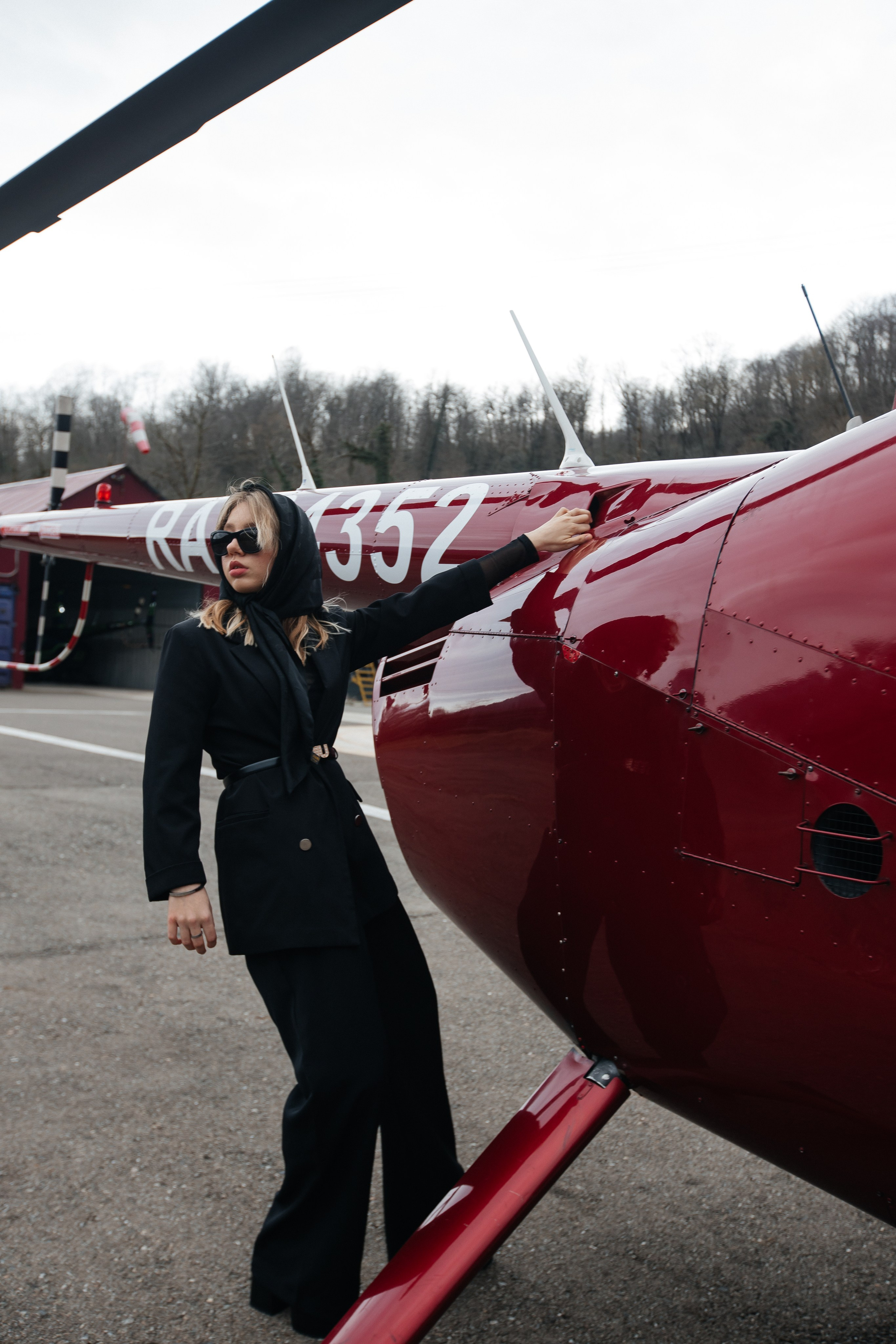 Aviation Style. Efimova Model Agency