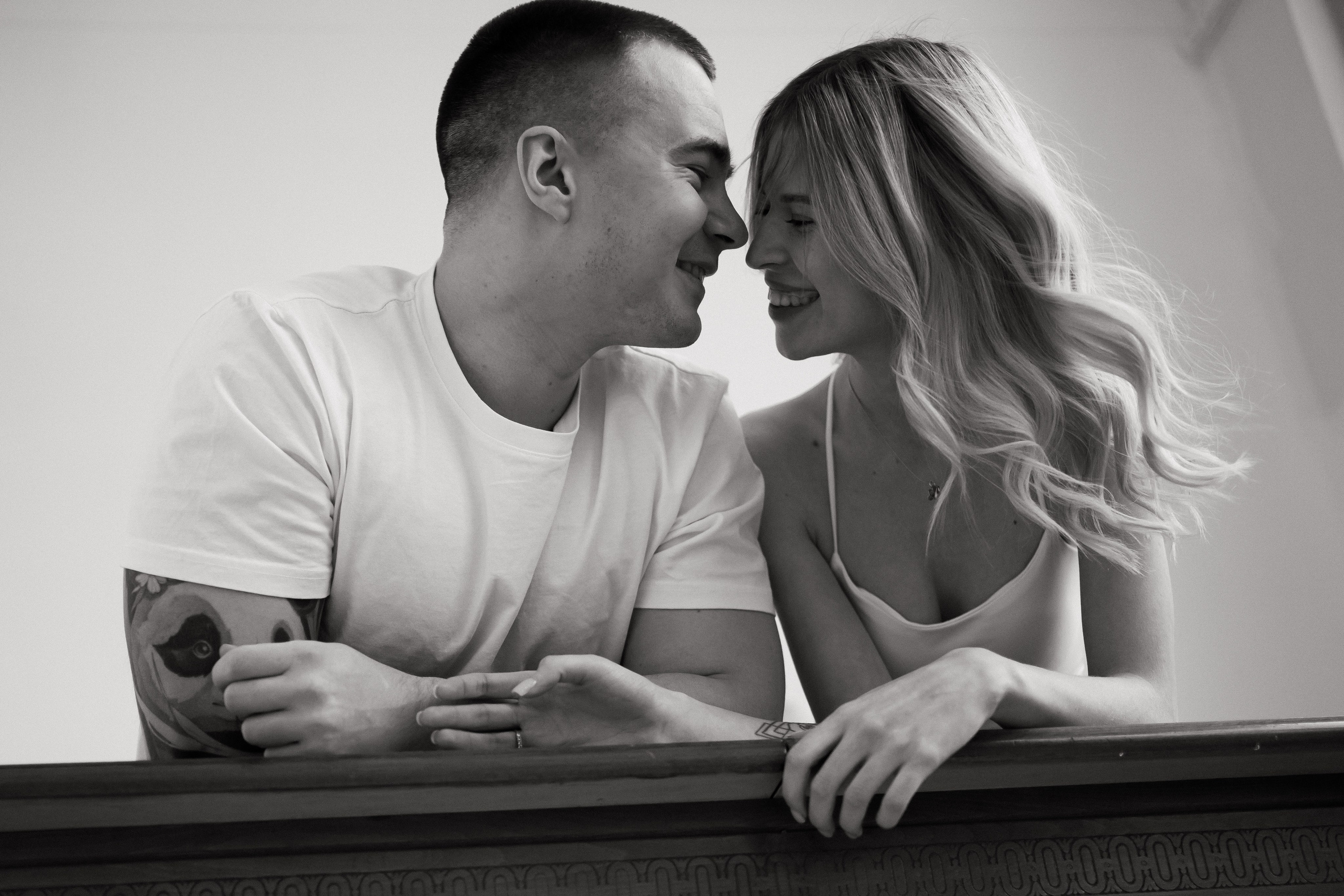 Парная фотосессия в студии в Архангельске. Портретный и свадебный фотограф в Архангельске Елизавета Стрекаловская