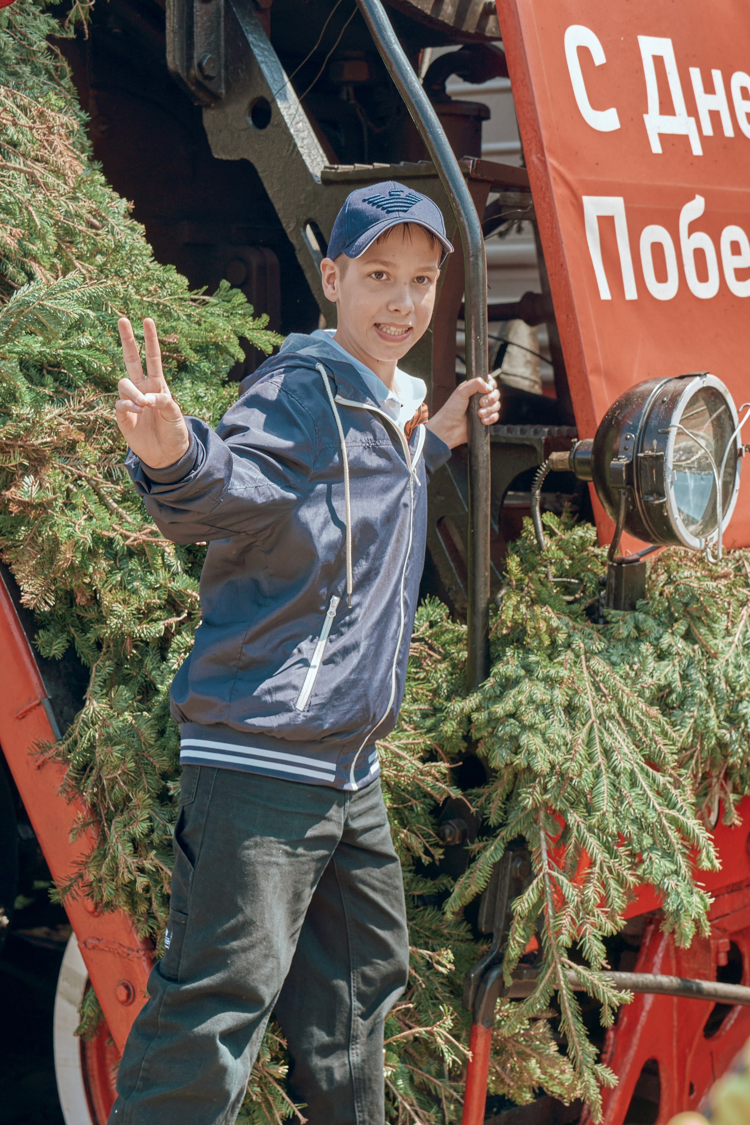 Поезд Победы!. Фотограф во Владивостоке