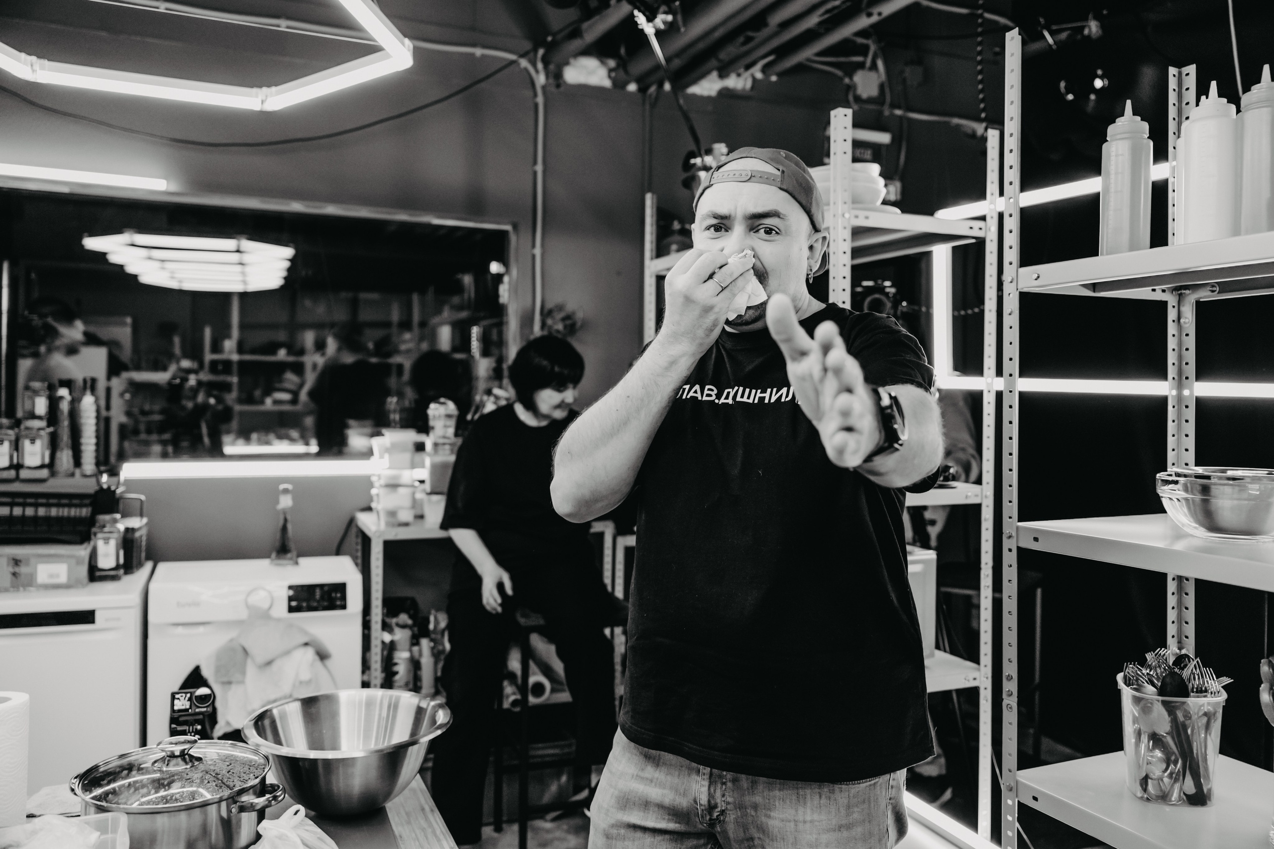«Черная кухня», г. Москва, телеканал «Кухня». ФОТОГРАФ ИРИНА ШАМАТАВА