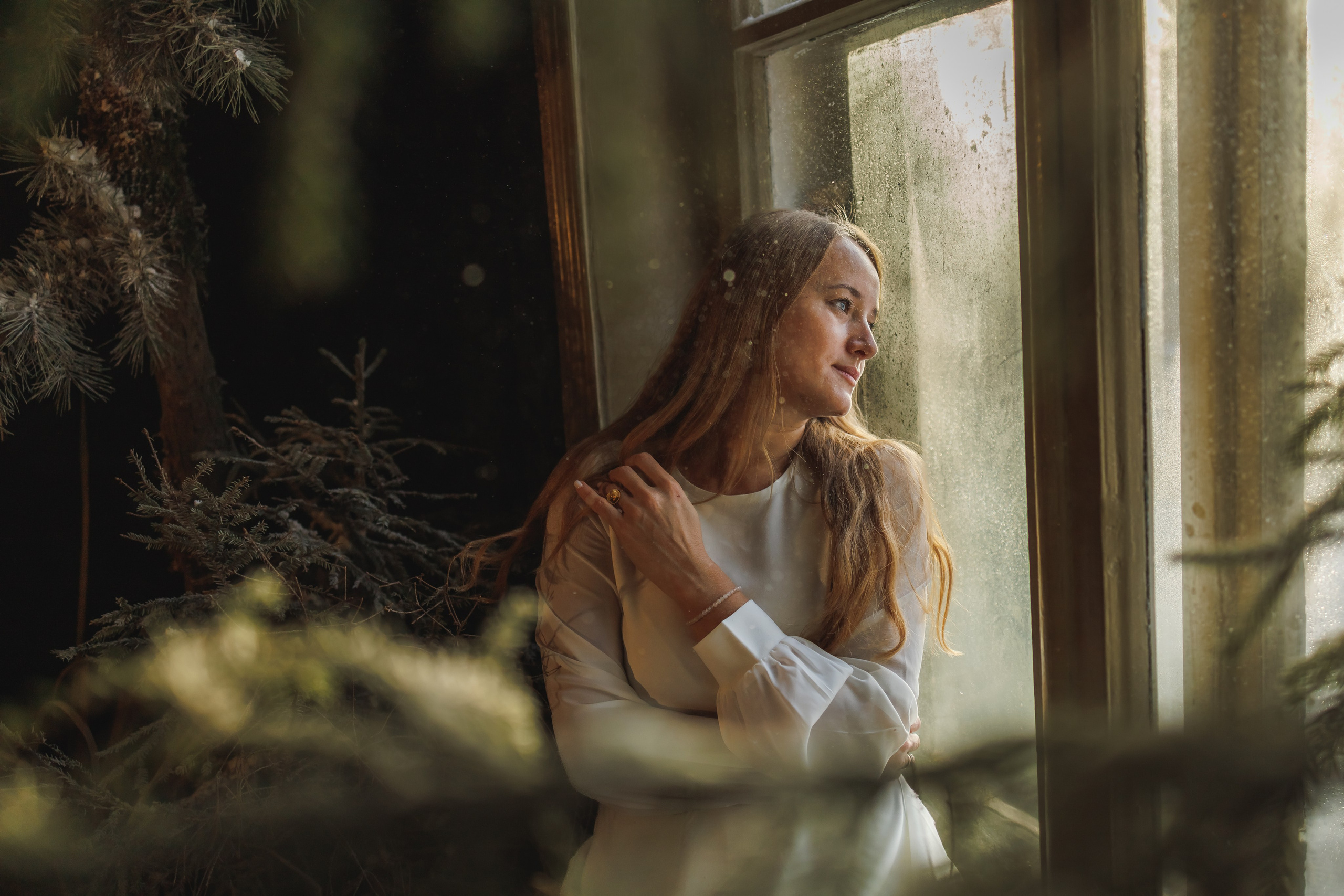 Волшебный зимний лес. Семейный и детский фотограф в Москве Анна Чертополох