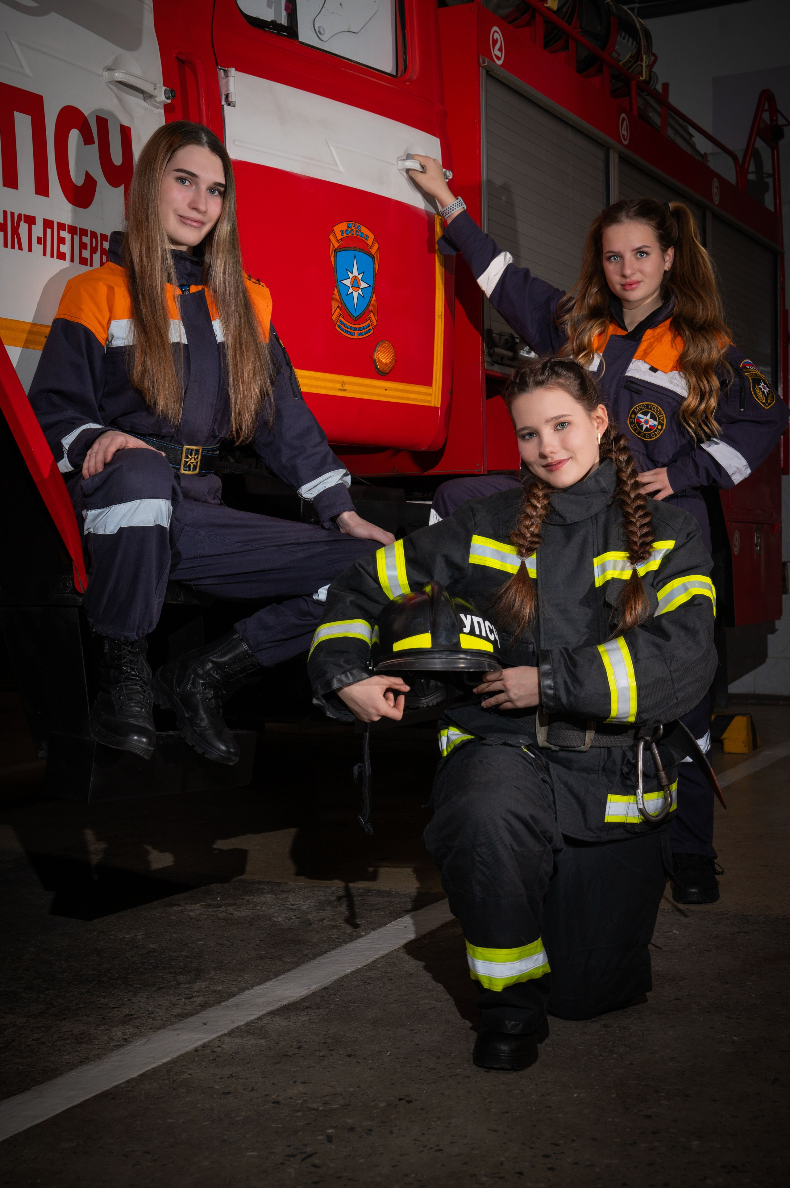 Девочки МЧС. г. Санкт-Петербург. Vadim Nevenglovskii Фотограф в разных жанрах
