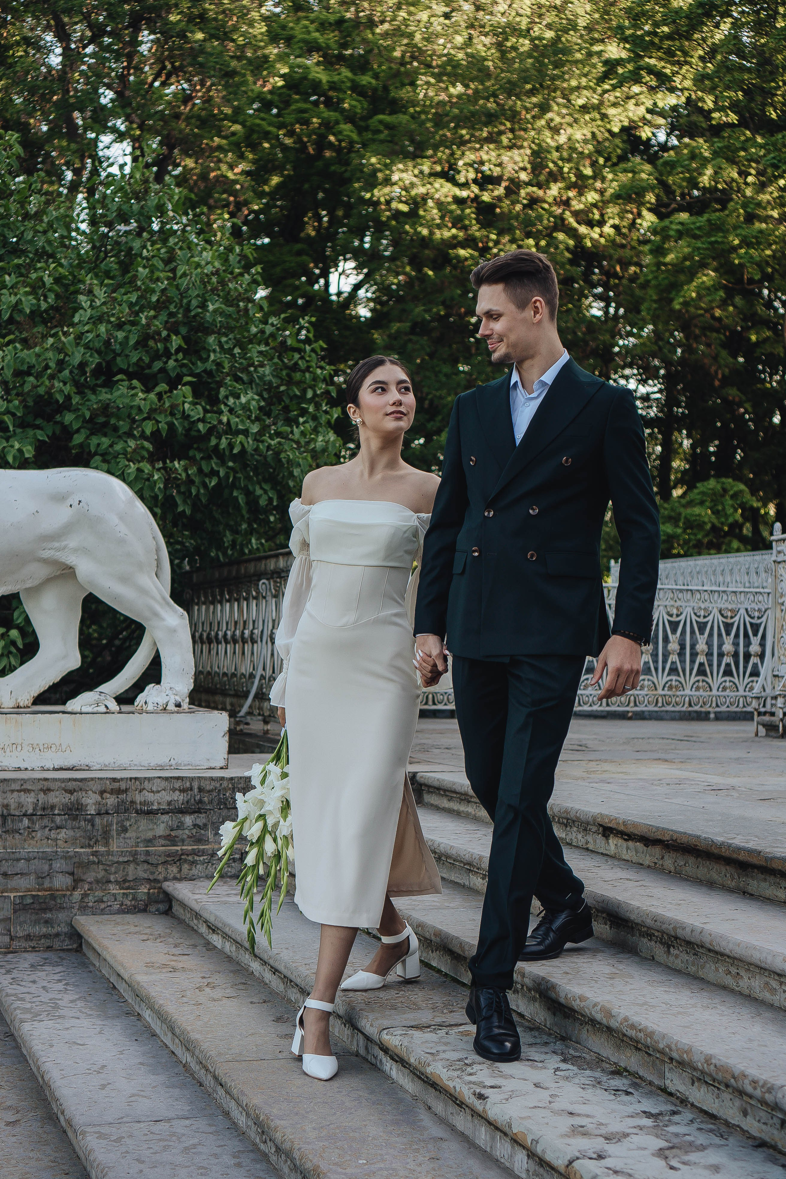 СВАДЕБНАЯ СЬЕМКА НА РАССВЕТЕ НА ЕЛАГИНОМ ОСТОРОВЕ. Профессиональный фотограф, Санкт-Петербург — Виктория Богомолова