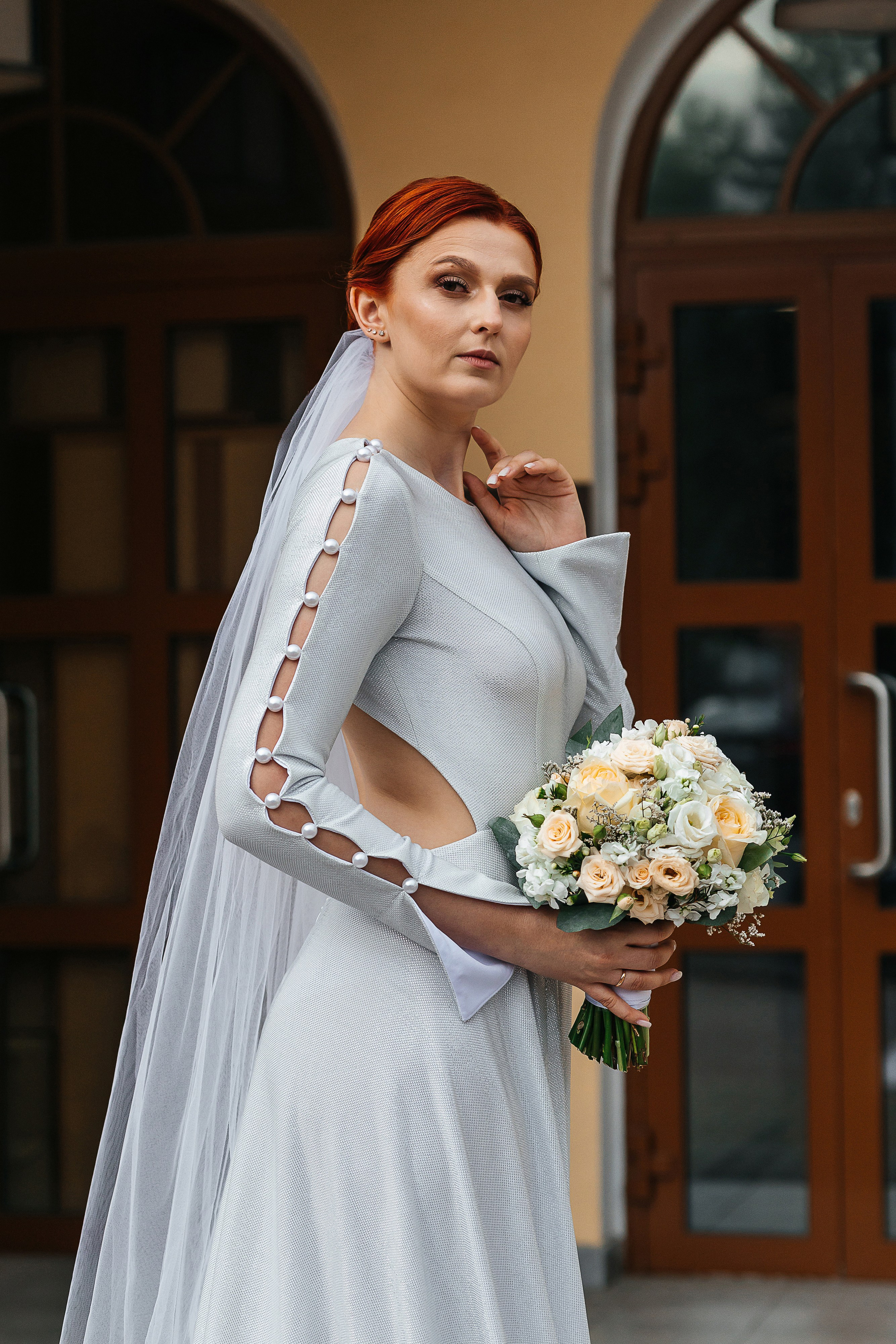 Фотосъемка невесты в эксклюзивном свадебном платье. Олег Сверчков | Свадебный фотограф Вологда