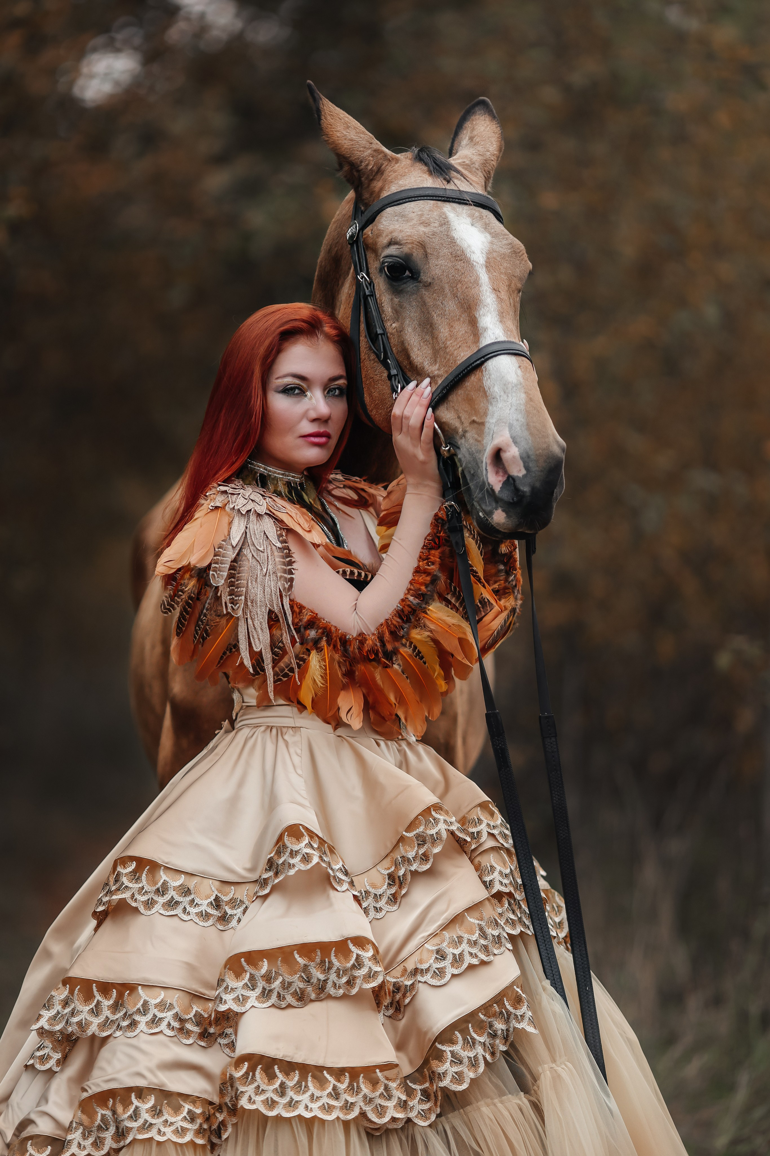 Съемки с лошадьми. Семейный фотограф Москва и область Дербунова Елена