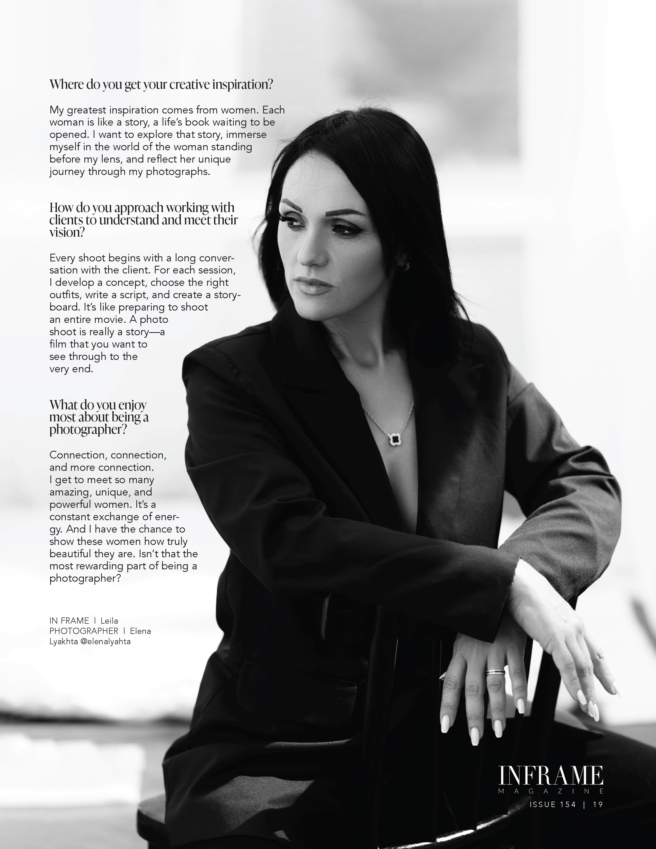 Публикации в журналах. Фотограф-психолог для женщин 35+|Елена Ляхта |Оренбург | Санкт-Петербург