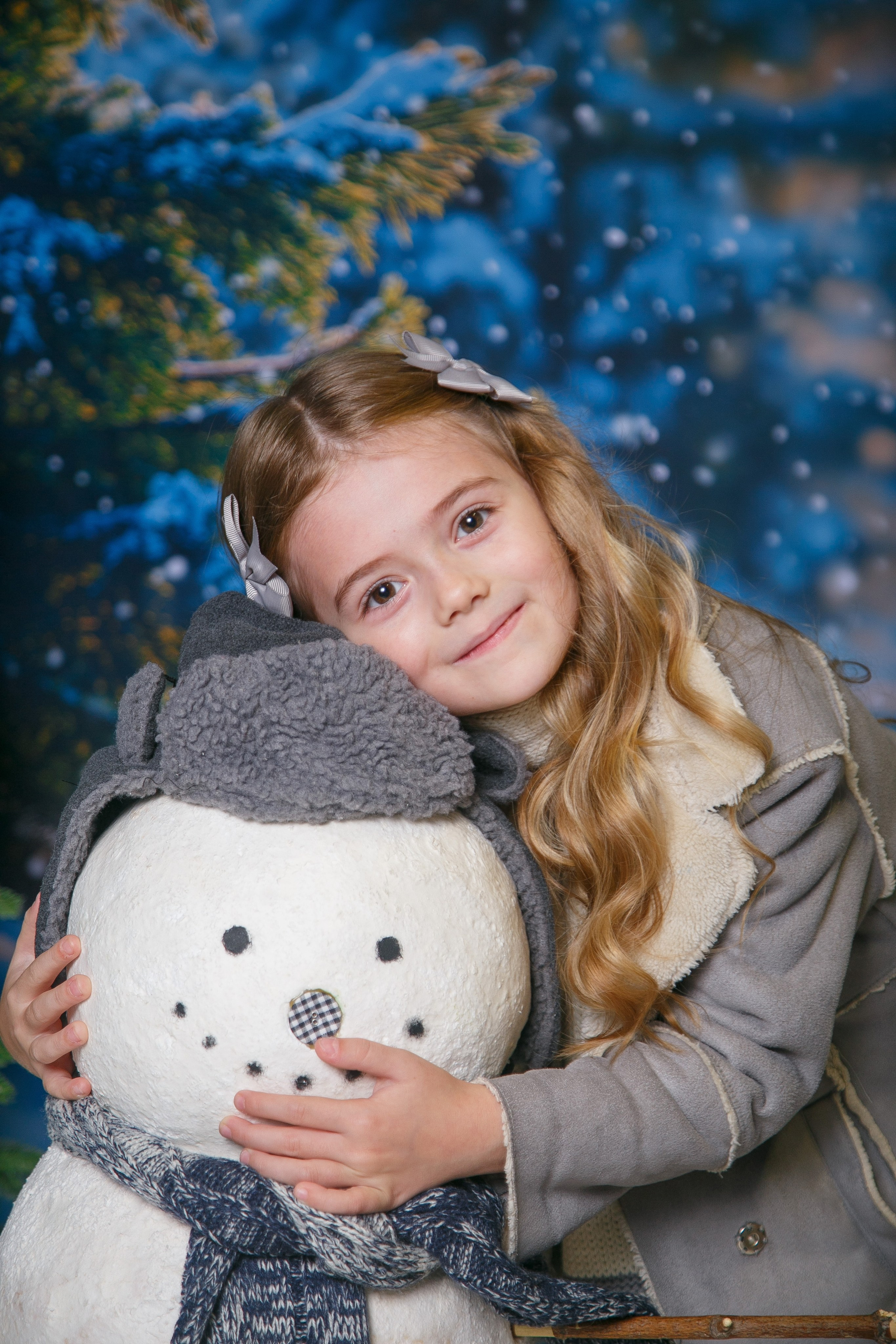 Зимний лес. Детская фотостудия Москва