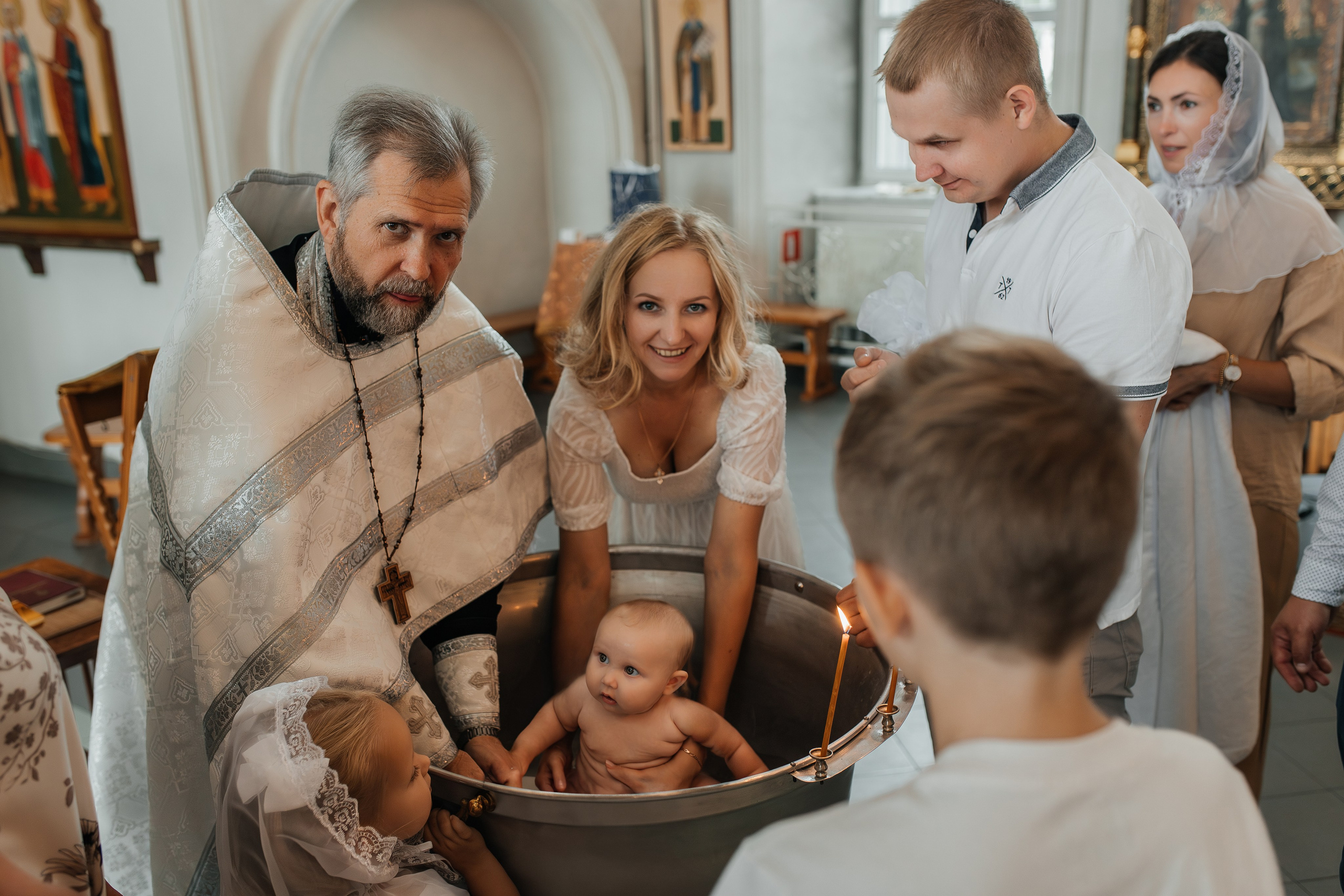 Стоимость таинства крещения. Семейный и детский фотограф в Москве в ЮАО Царицыно Алёна Асташкина