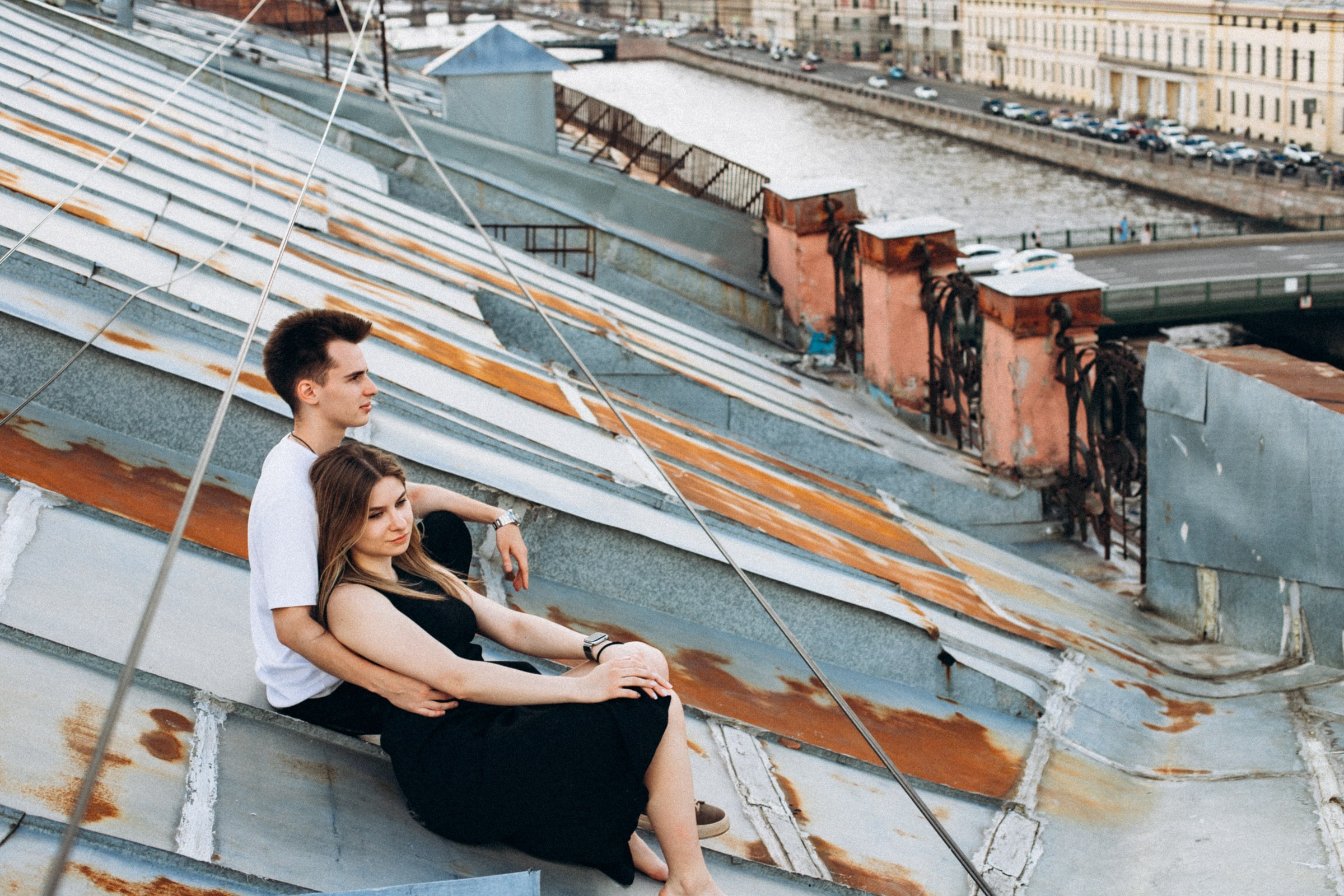 Максим и Анна в июле. Фотопрогулка в Петербурге. Индивидуальный и семейный фотограф в Санкт-Петербурге