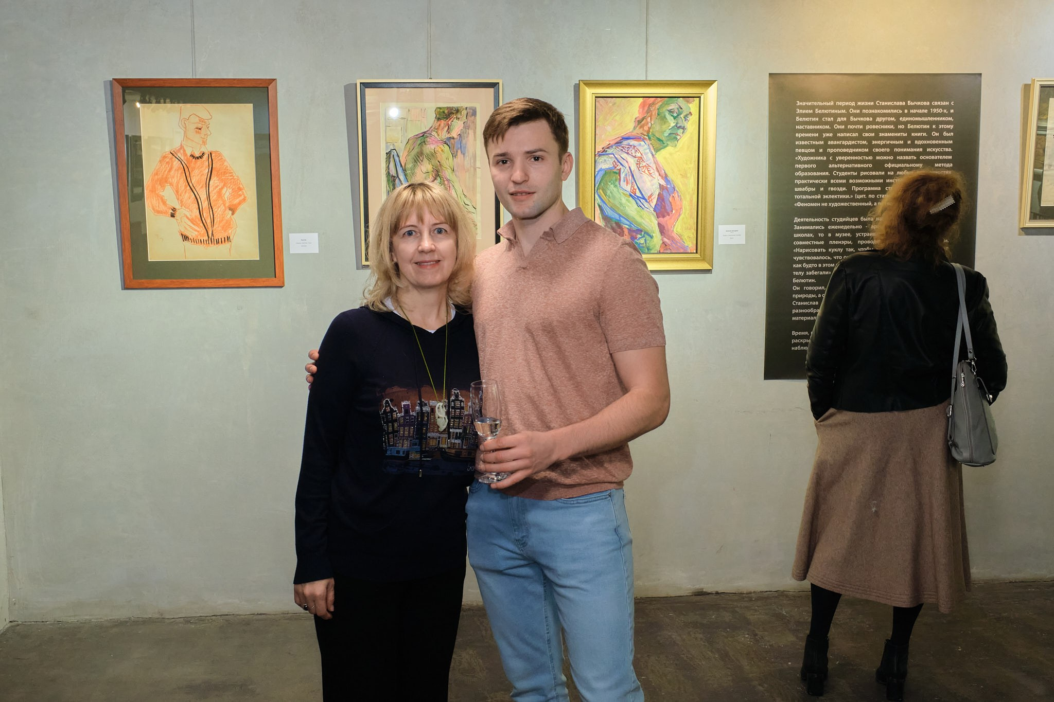 Выставка работ Станислава Бычкова. Организация фото/видео съемки, Москва