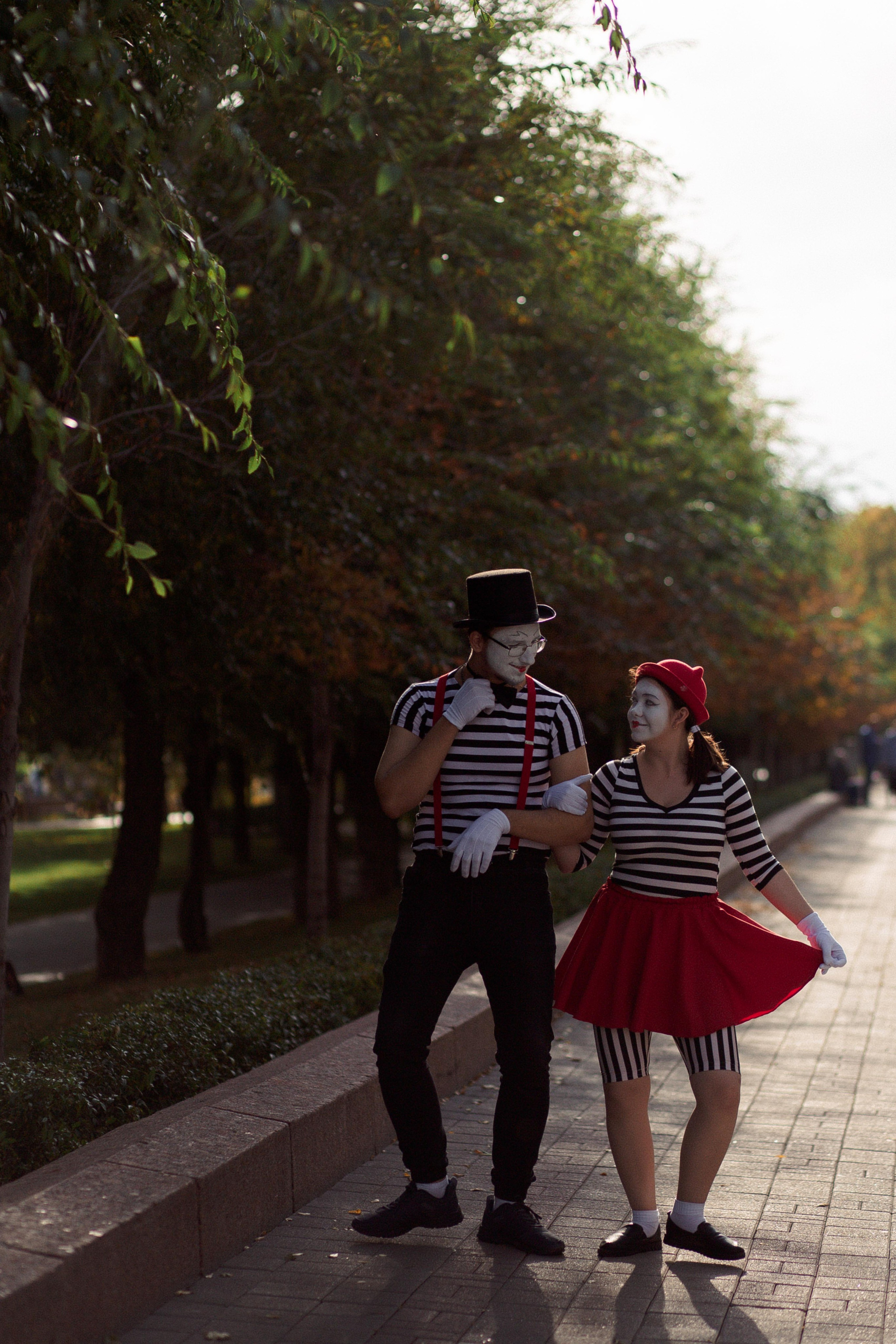 Мимы. Фотограф Крохин Олег