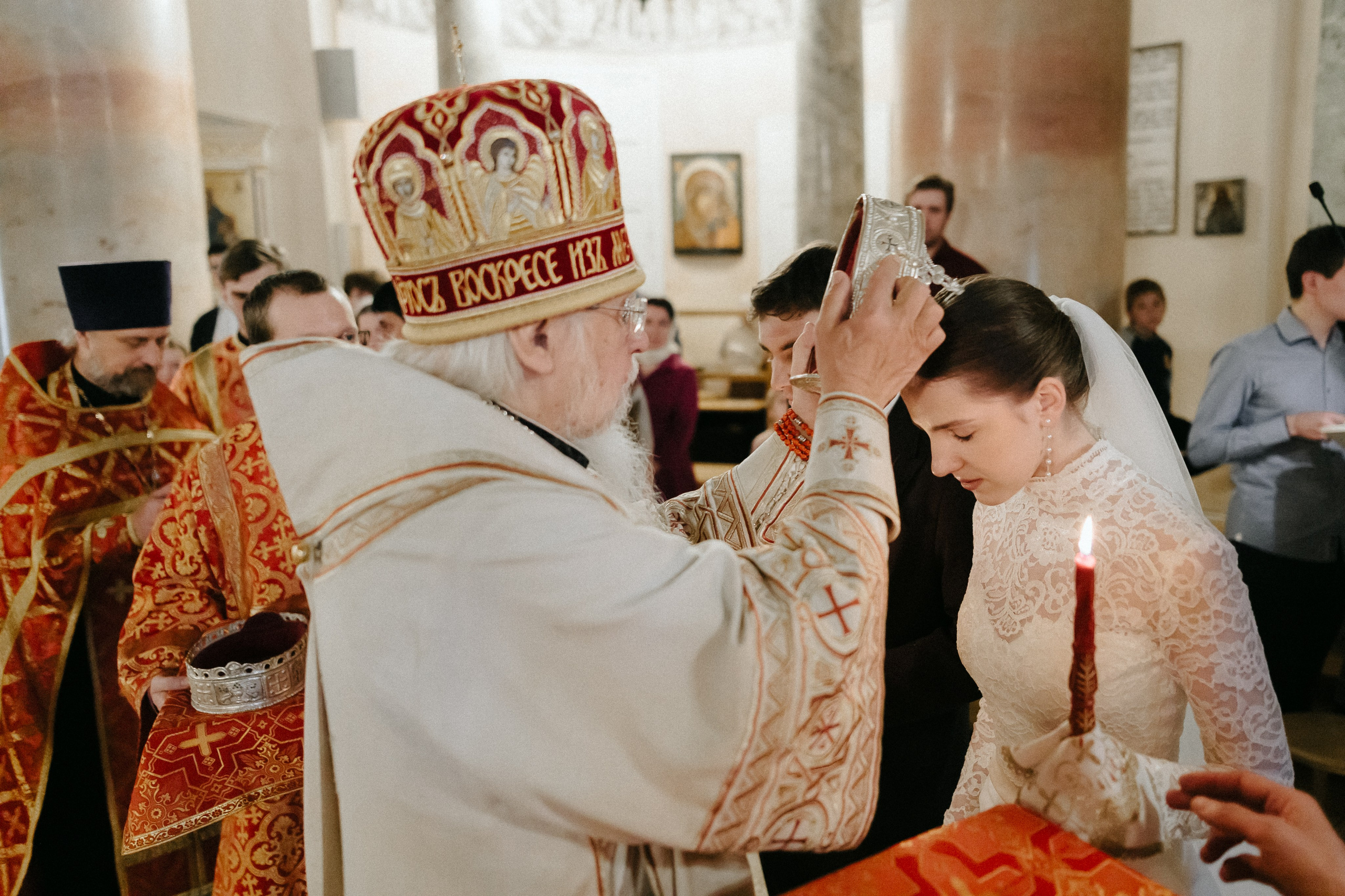 Венчание Владислава и Ксении. Фотограф на венчание, крещение