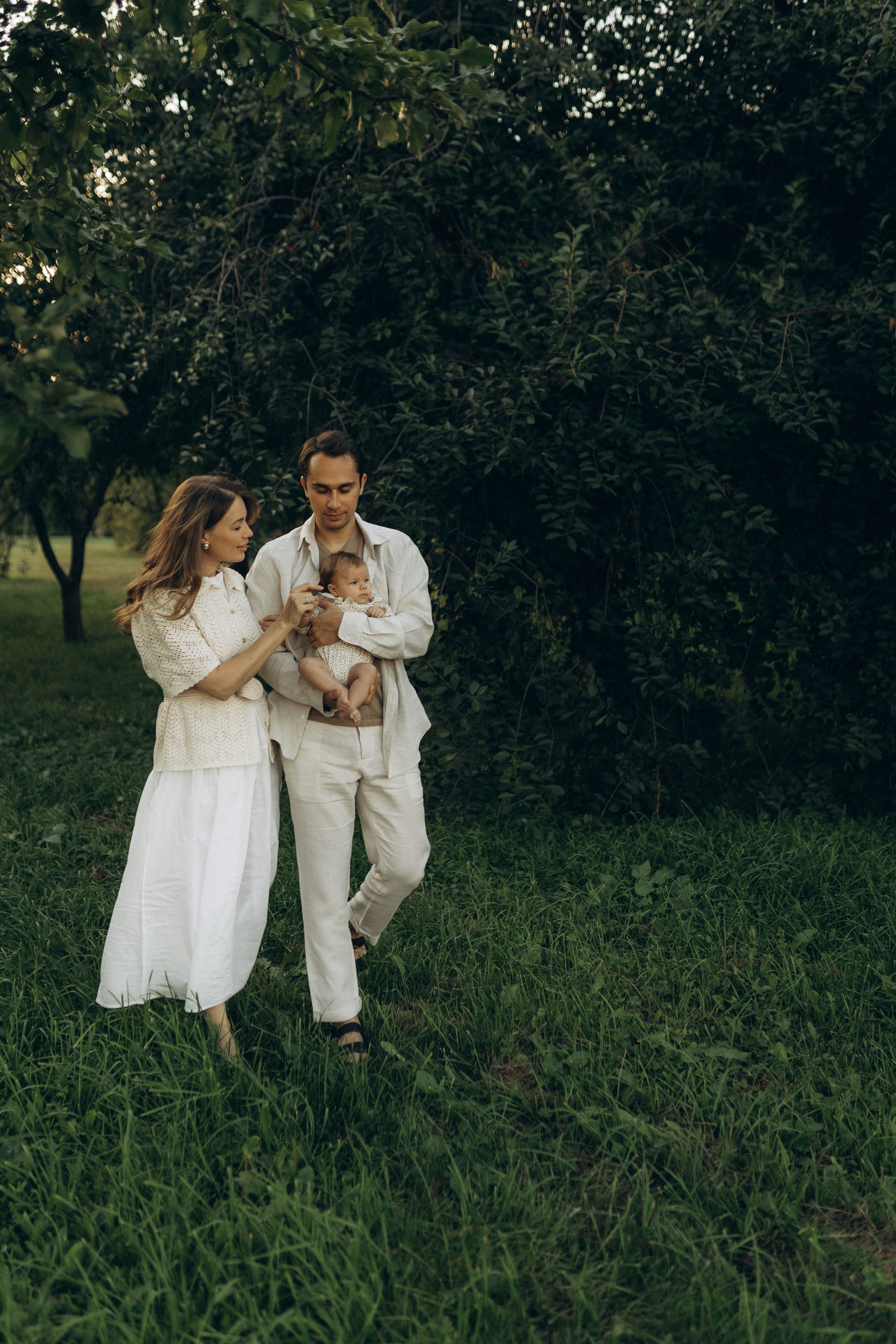 Кристина, Сергей и Полина. Семейный lifestyle фотограф в Москве Рената Рафикова