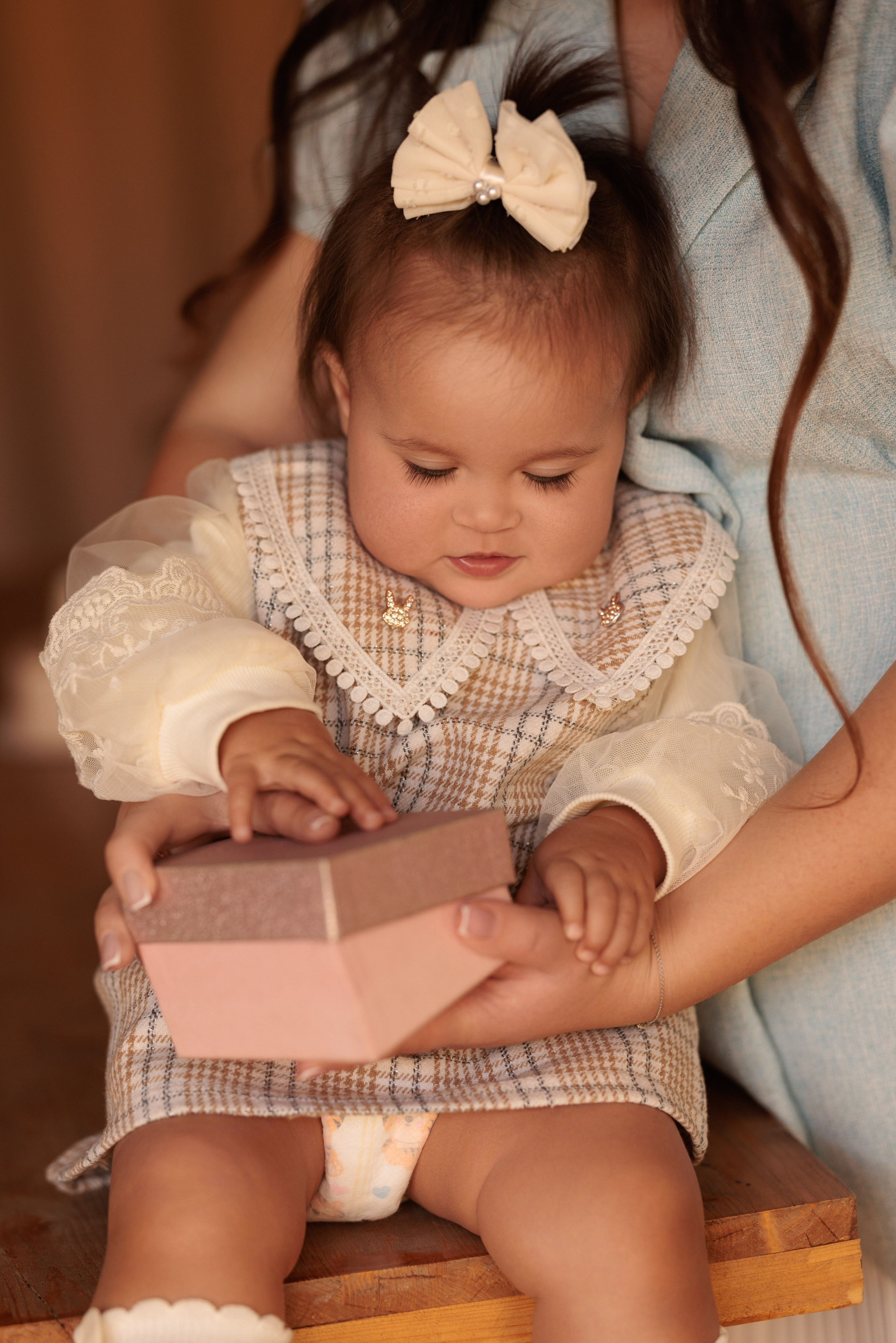 Амелии 1 год. Детский и семейный фотограф в Чите Анастасия Шубина