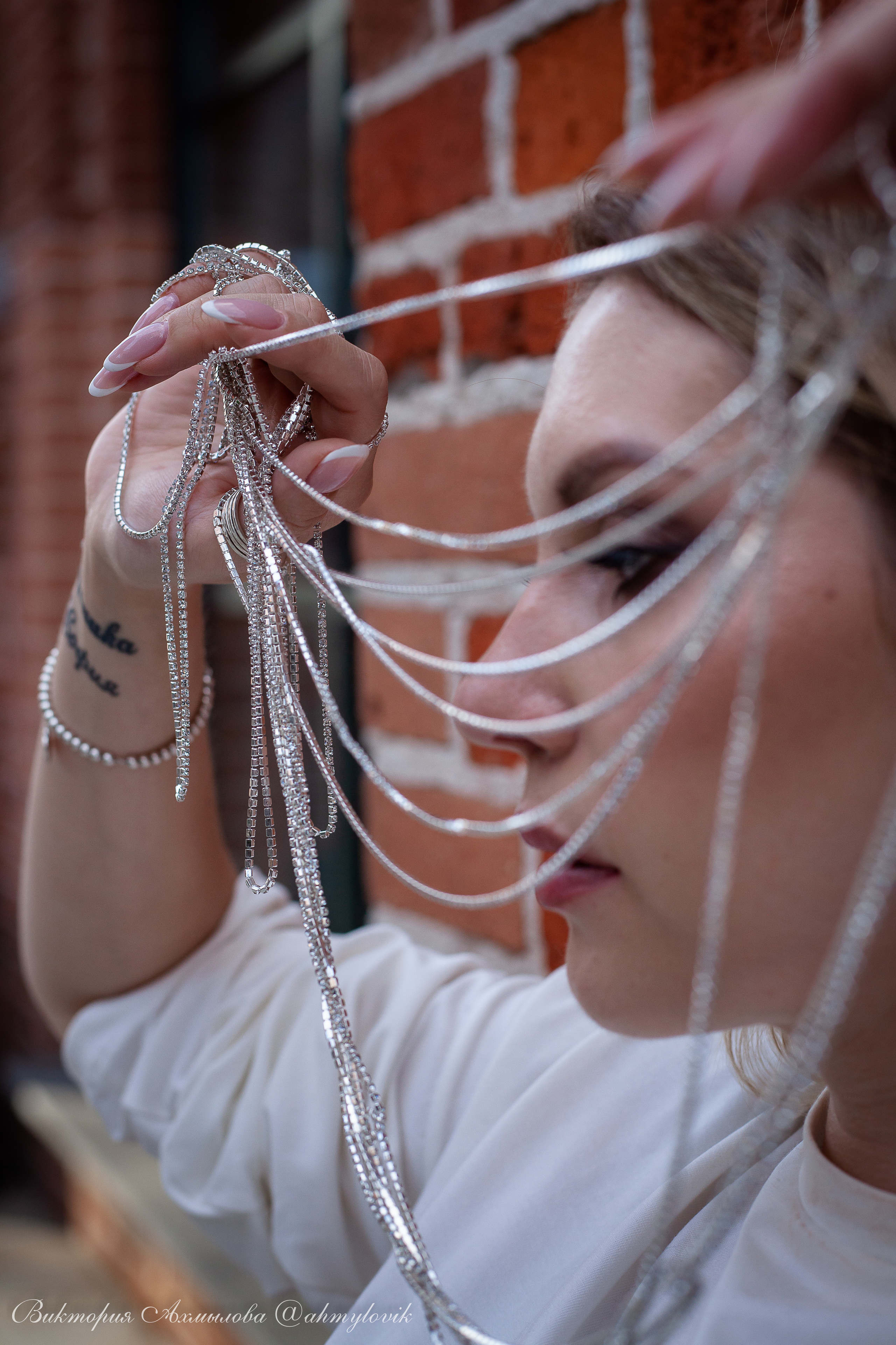 Абрамова Анастасия и Стразы. Виктория Ахмылова. Фотограф в Москве