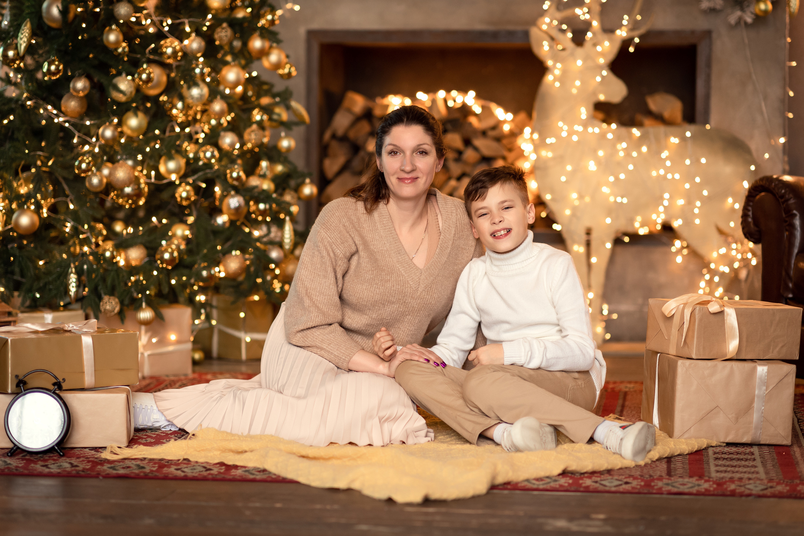 🎄Новогодняя фотосессия. Семейный и детский фотограф в Москве Орешина Юлия