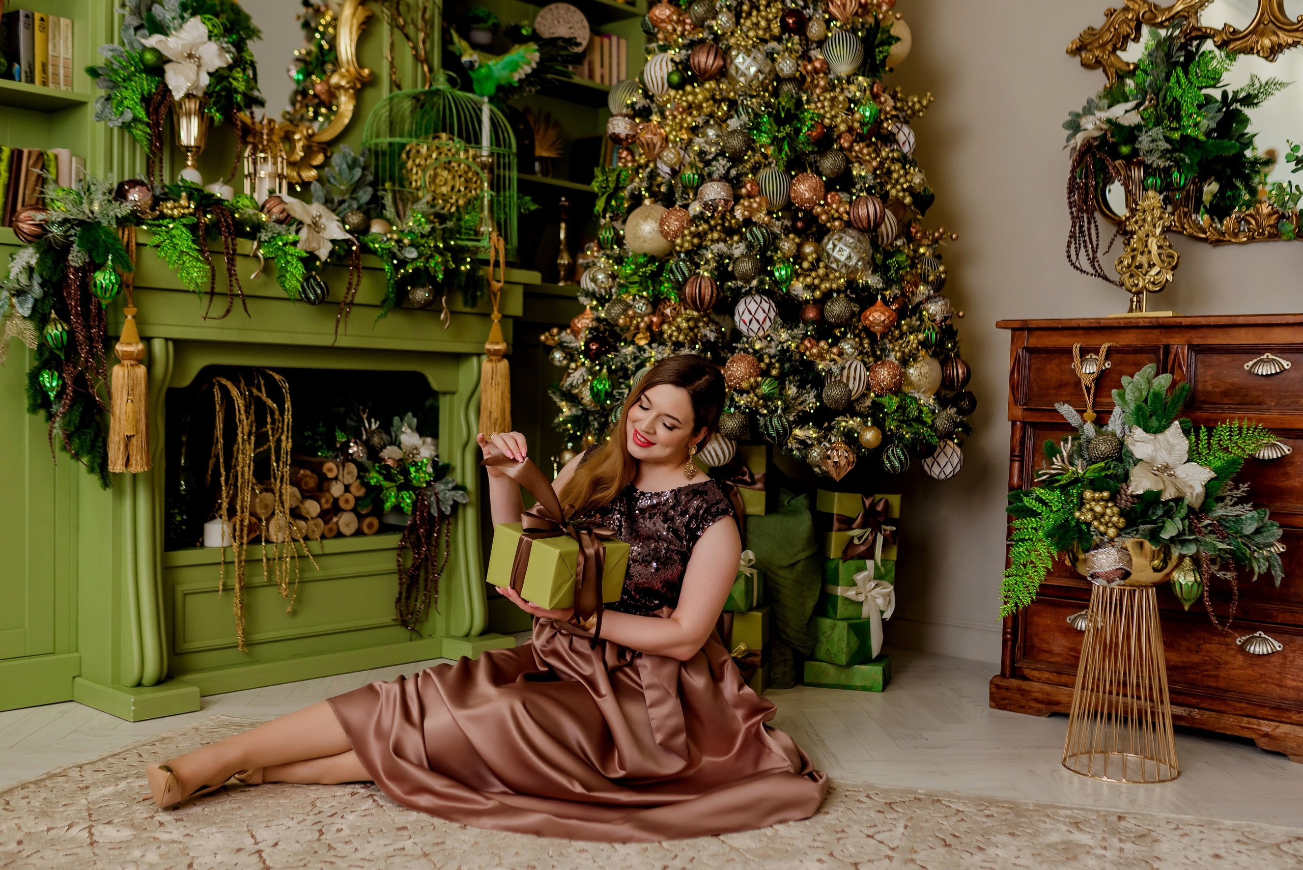 Новогодняя съемка. Меркулова Ольга фотограф Воронеж