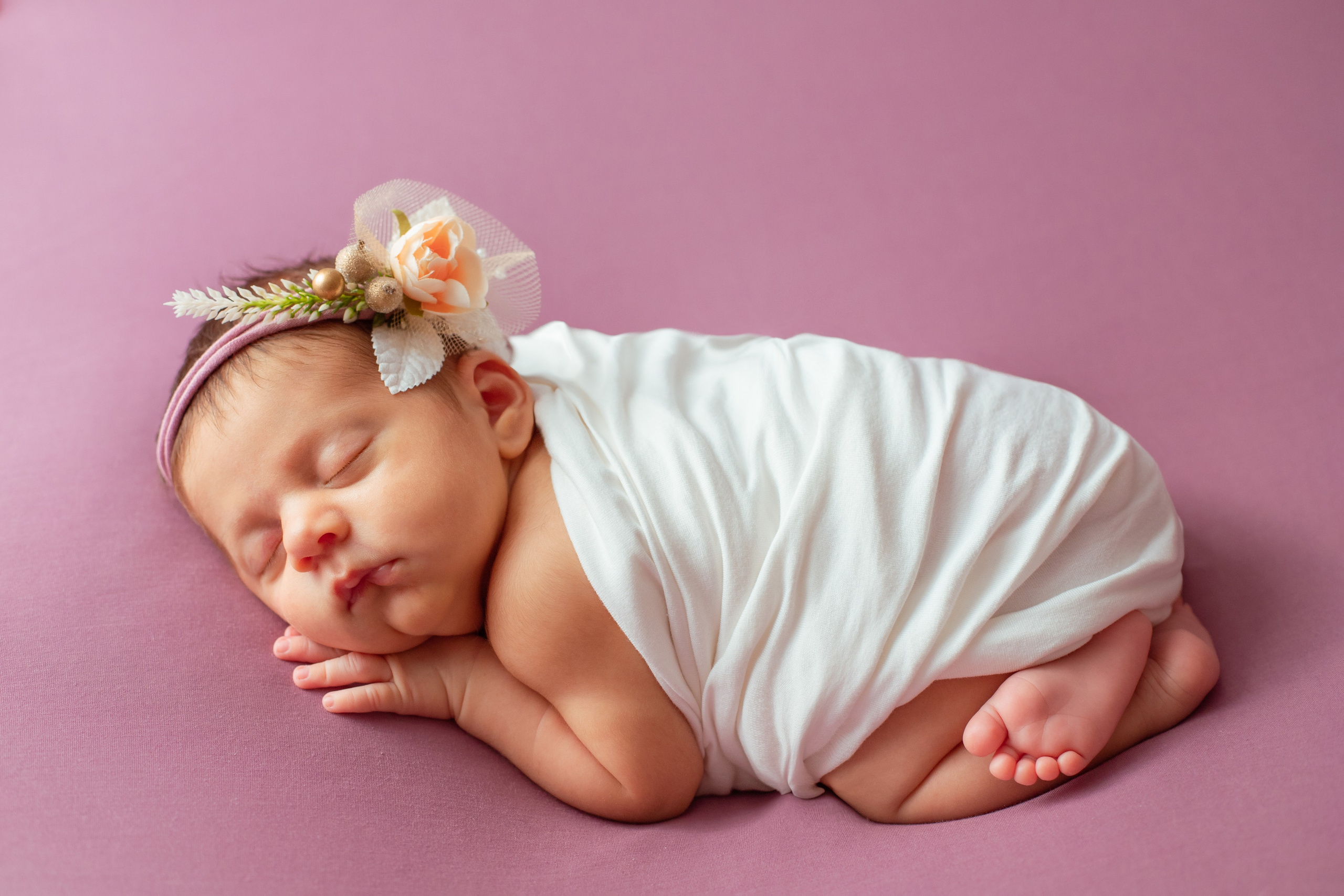Малышка Лилия (10 дней). Фотограф в Северском районе| г. Краснодар Алена Заливчая