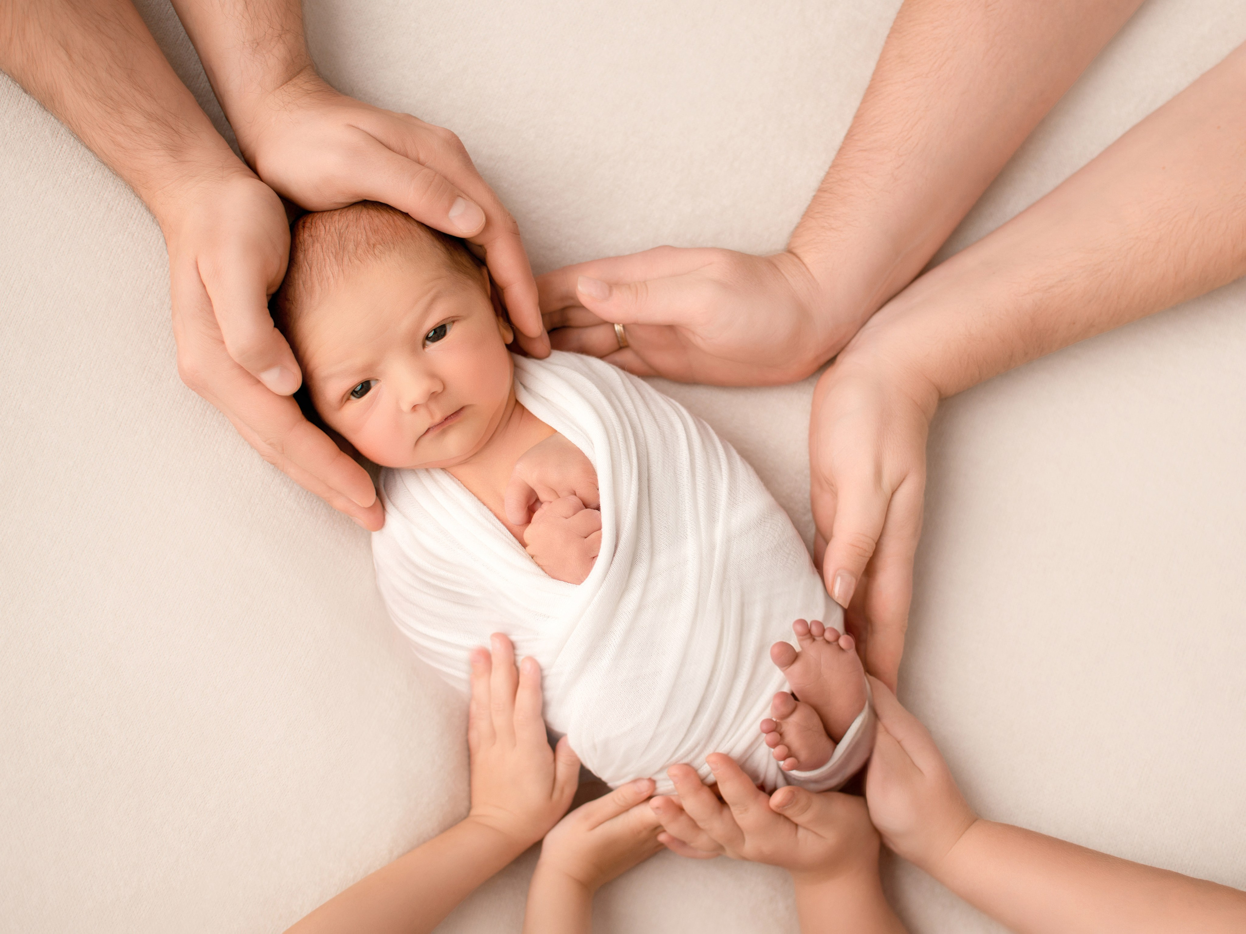 Марк 6 дней. Фотограф новорожденных Краснодар Малышенко Надежда