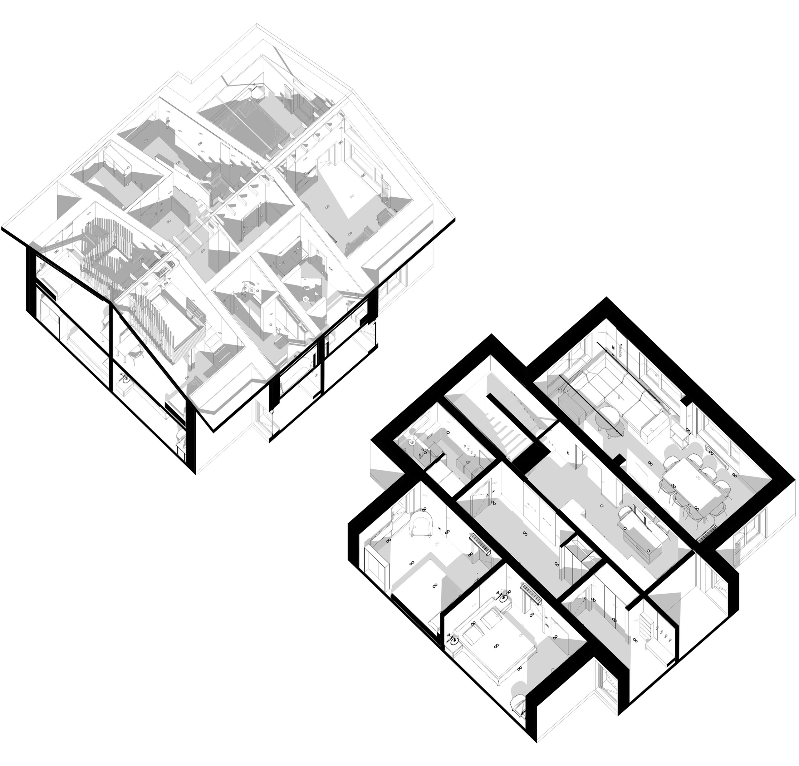 ЧАСТНЫЙ ДОМ СНТ «ЗЕЛЁНЫЙ ОСТРОВ». Студия дизайна интерьеров FORMA