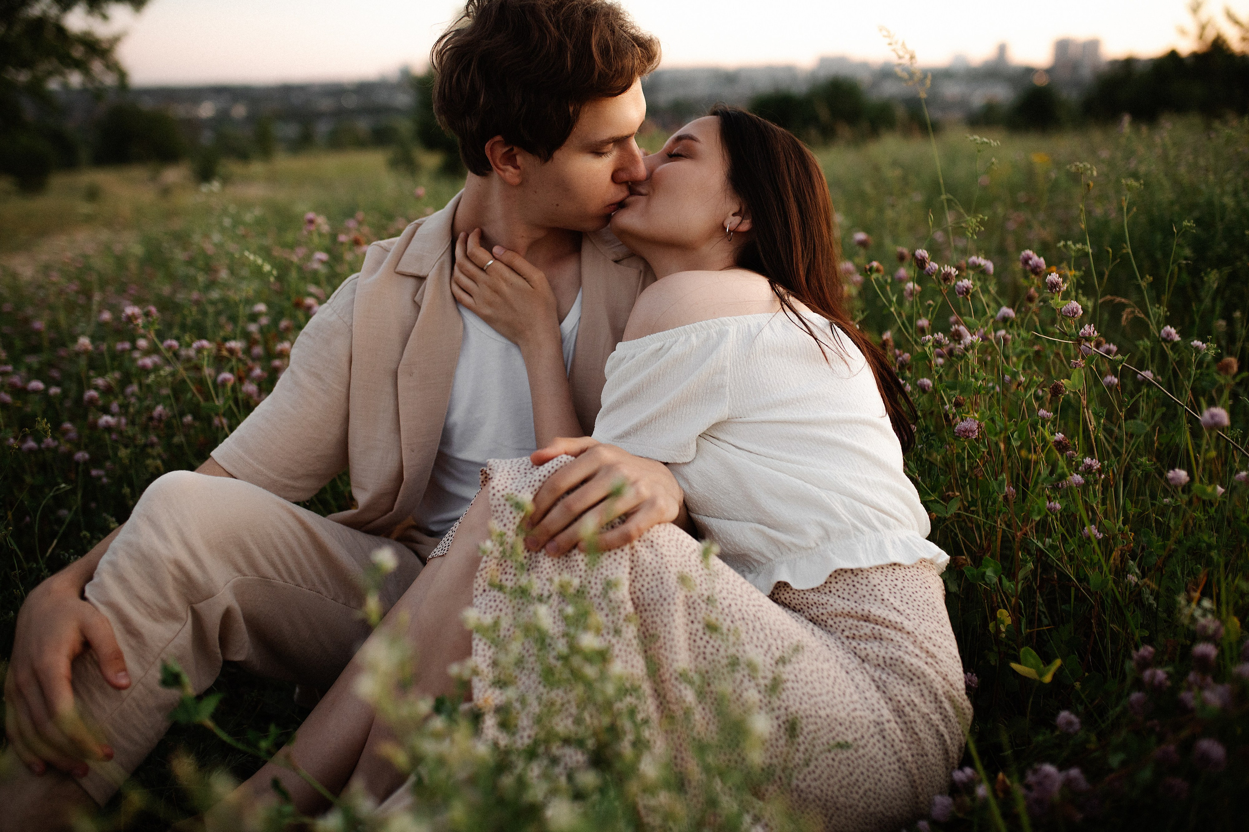 Поле клевера. Фотограф Диана Хасанова, г. Казань