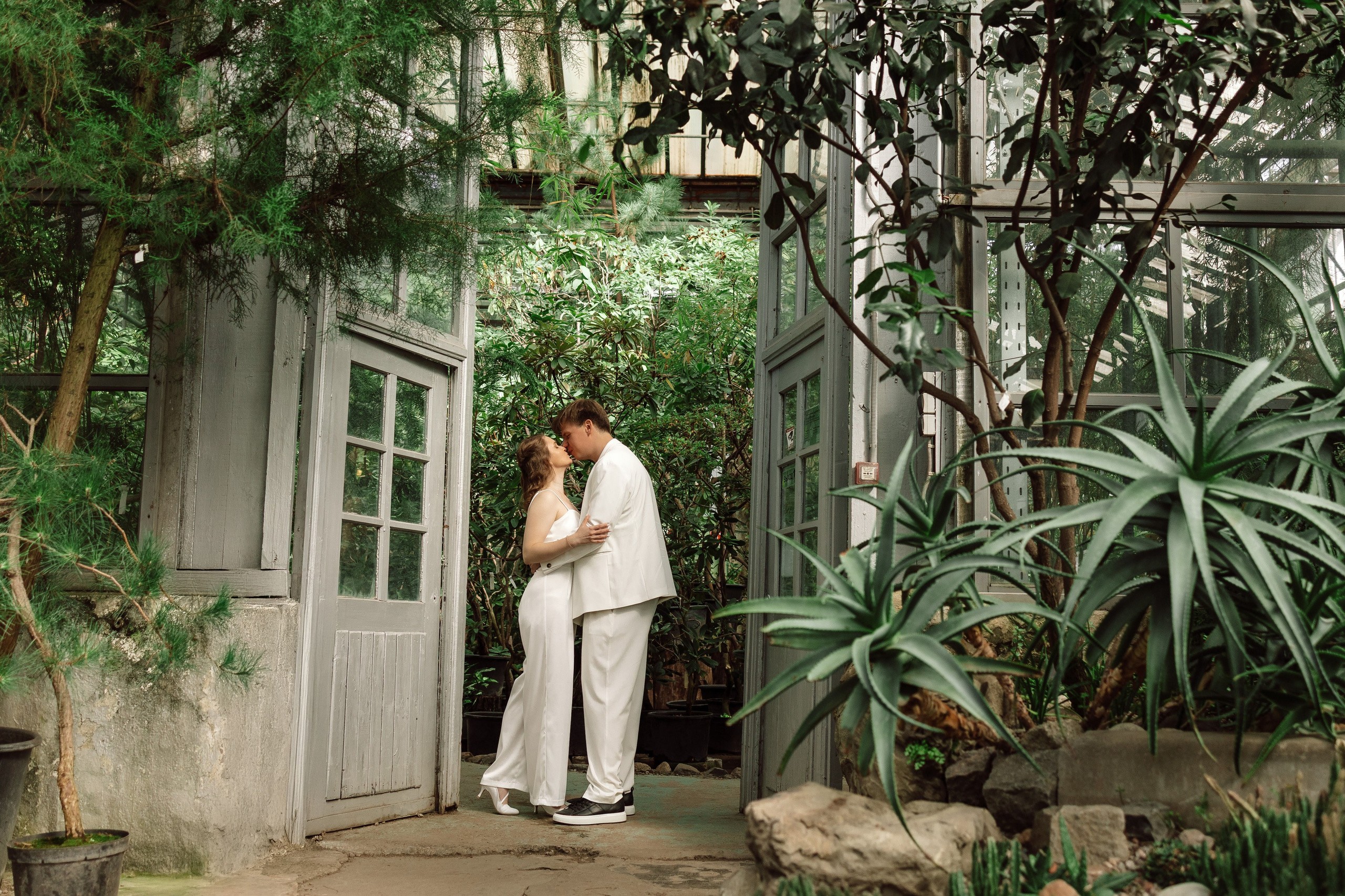 Старая фондовая оранжерея. Свадебный фотограф Маргарита Глумскова