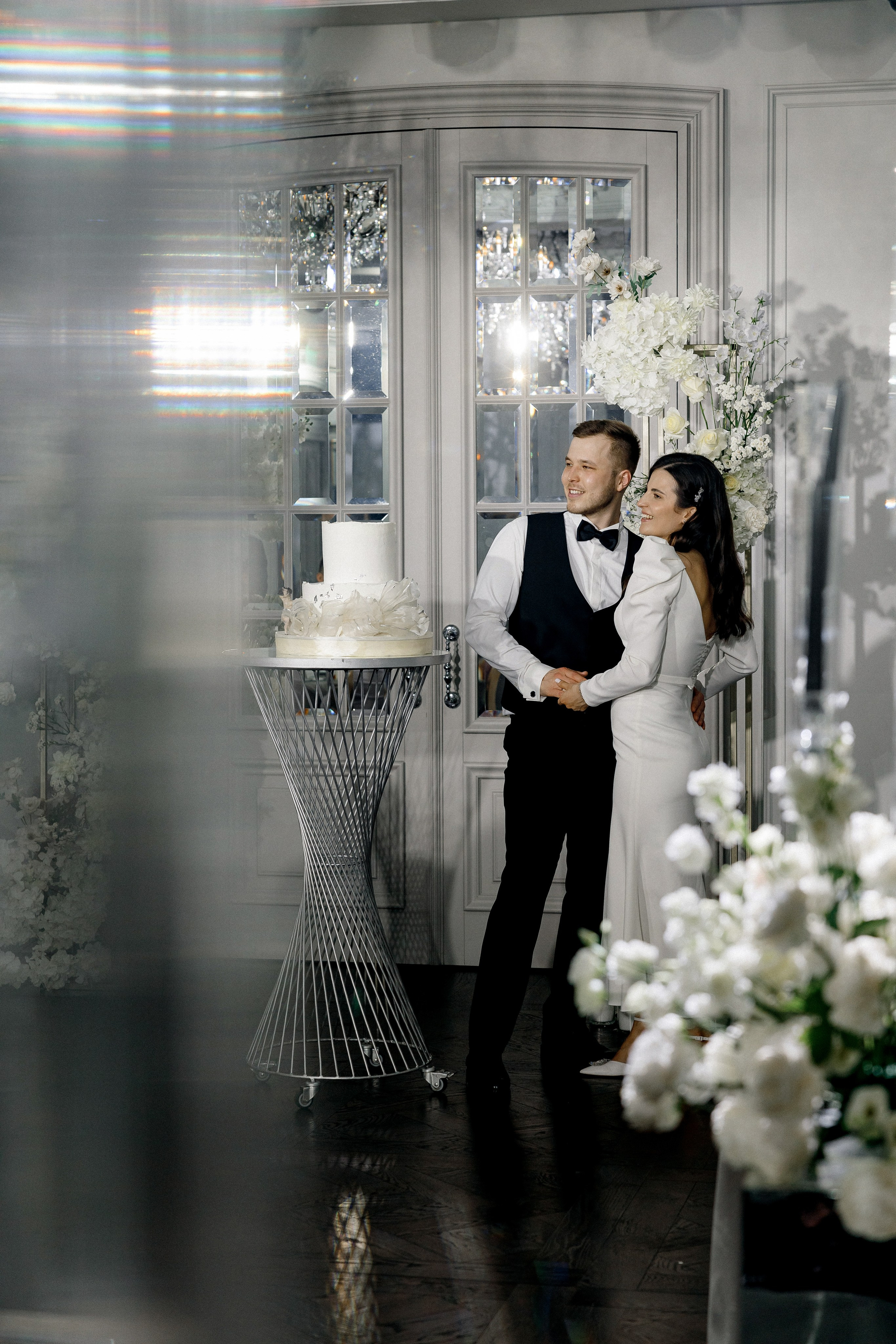 Свадебный ужин в Ресторане Michel на Красной Пресне. Свадебный фотограф в Москве и Санкт-Петербурге Денис Ходюков