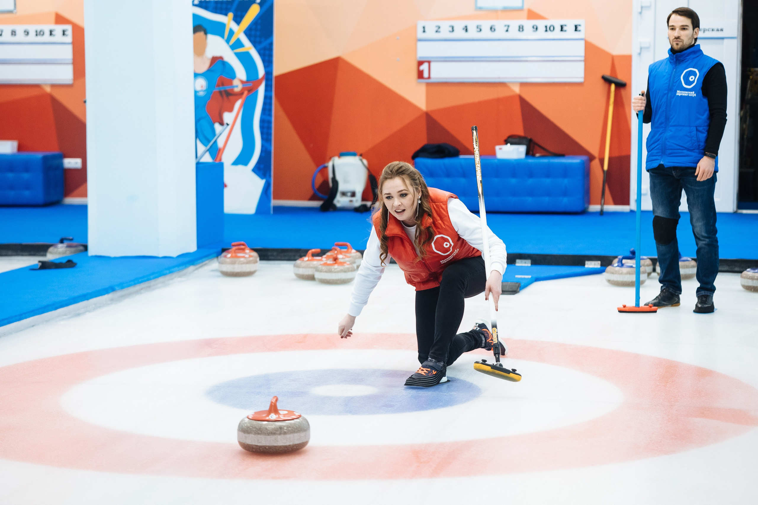 Корпоратив в кёрлинге. Свадебный и семейный фотограф Екатерина Иванова