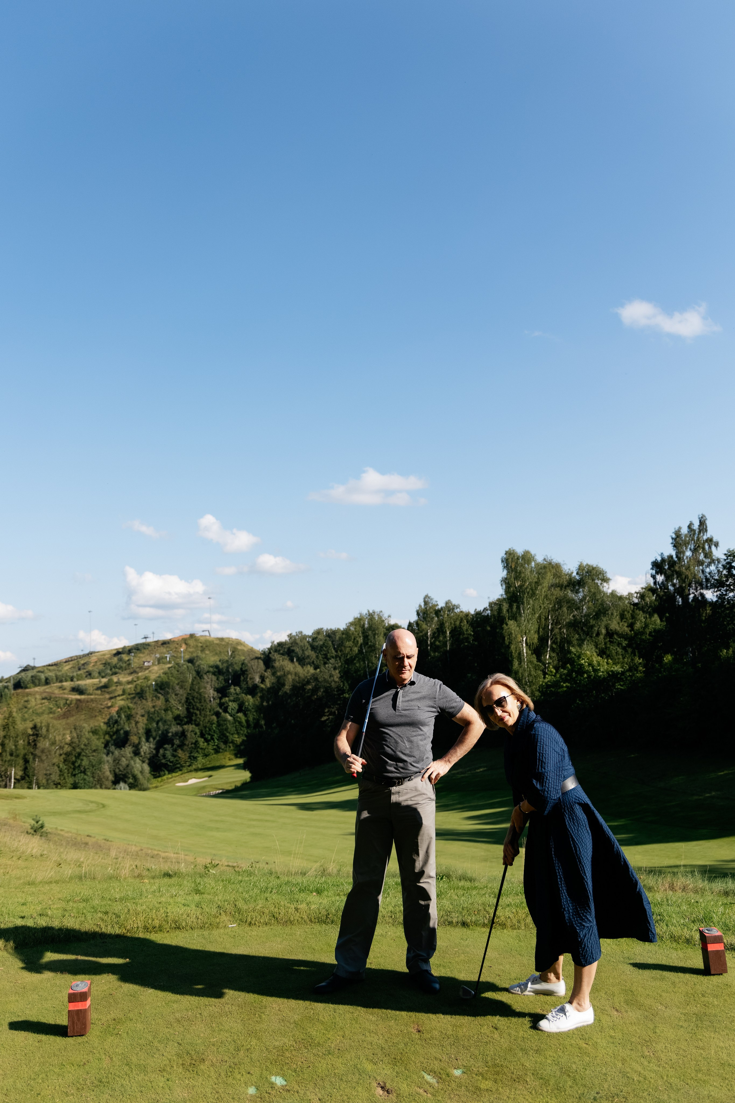 Целеево. Игра в гольф. Фотограф в Москве Анастасия Курлович
