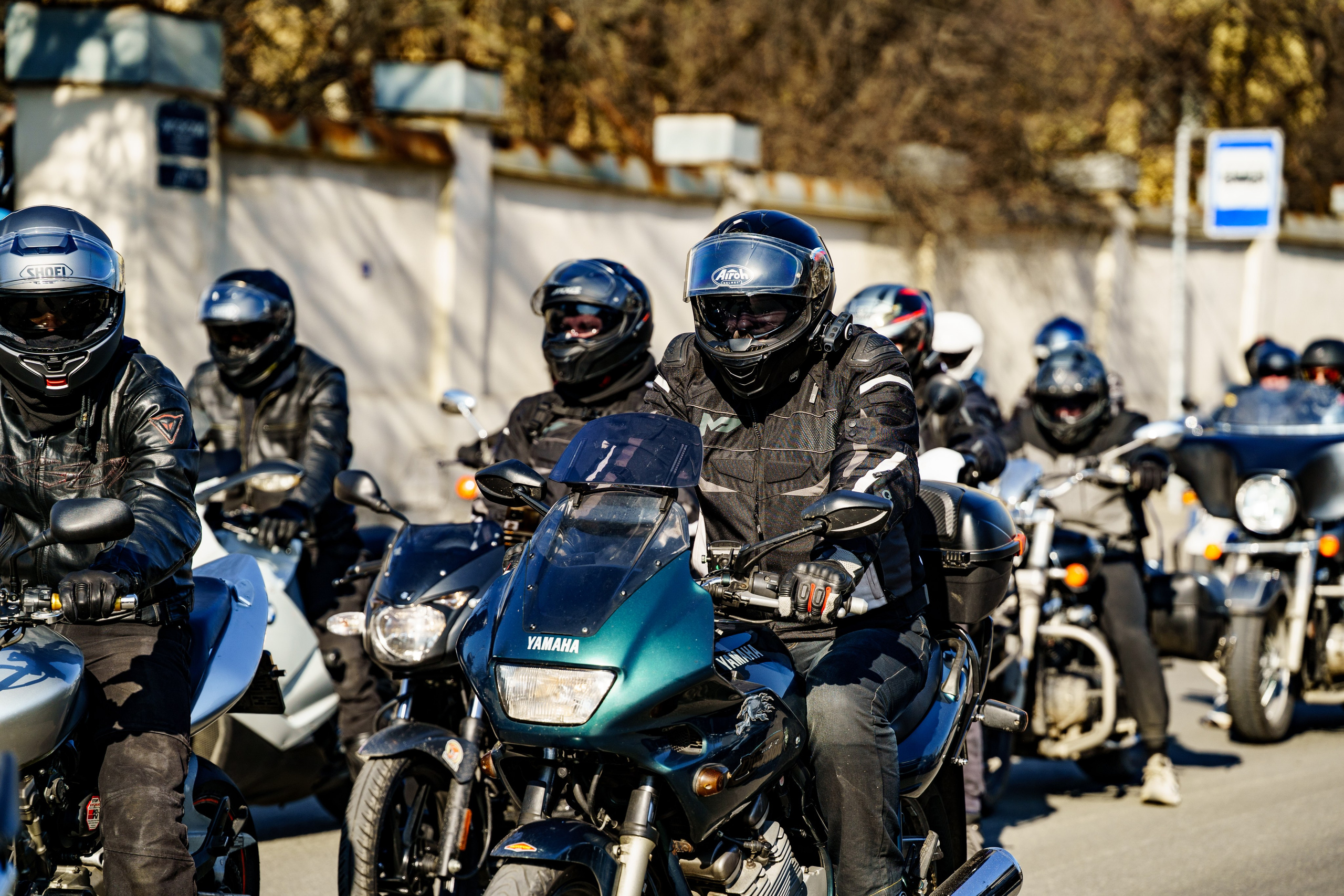 Прохват мотоклуба Norman Riders ч.1. Концертный и репортажный фотограф в Санкт-Петербурге Слава Пахомов