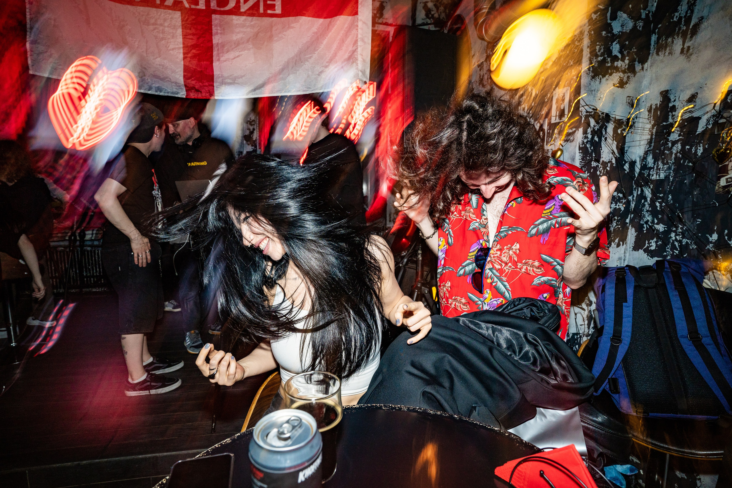 Панк-вечеринка в Баре разбитых сердец. Концертный и репортажный фотограф в Санкт-Петербурге Слава Пахомов