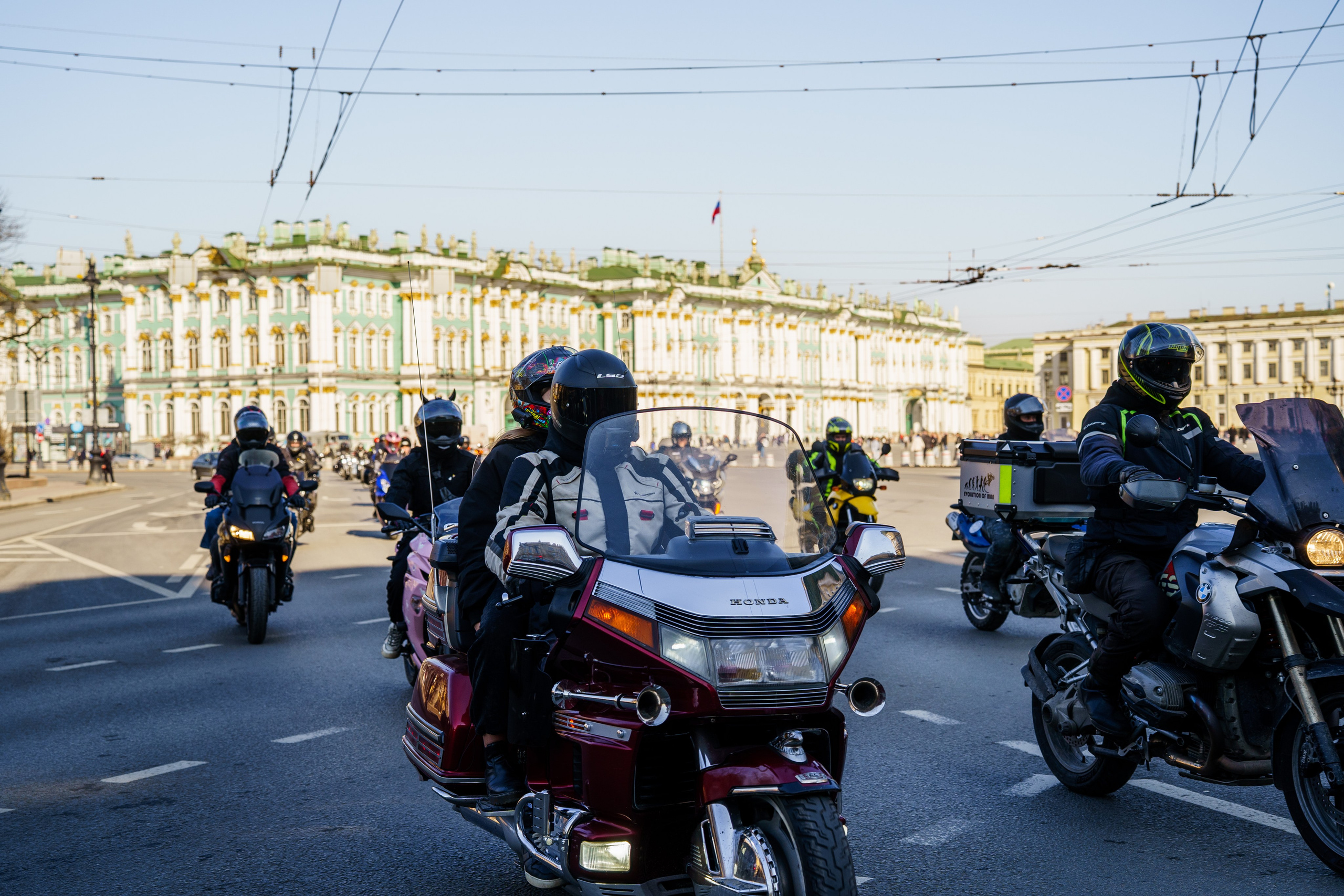 Прохват мотоклуба Norman Riders ч.1. Концертный и репортажный фотограф в Санкт-Петербурге Слава Пахомов