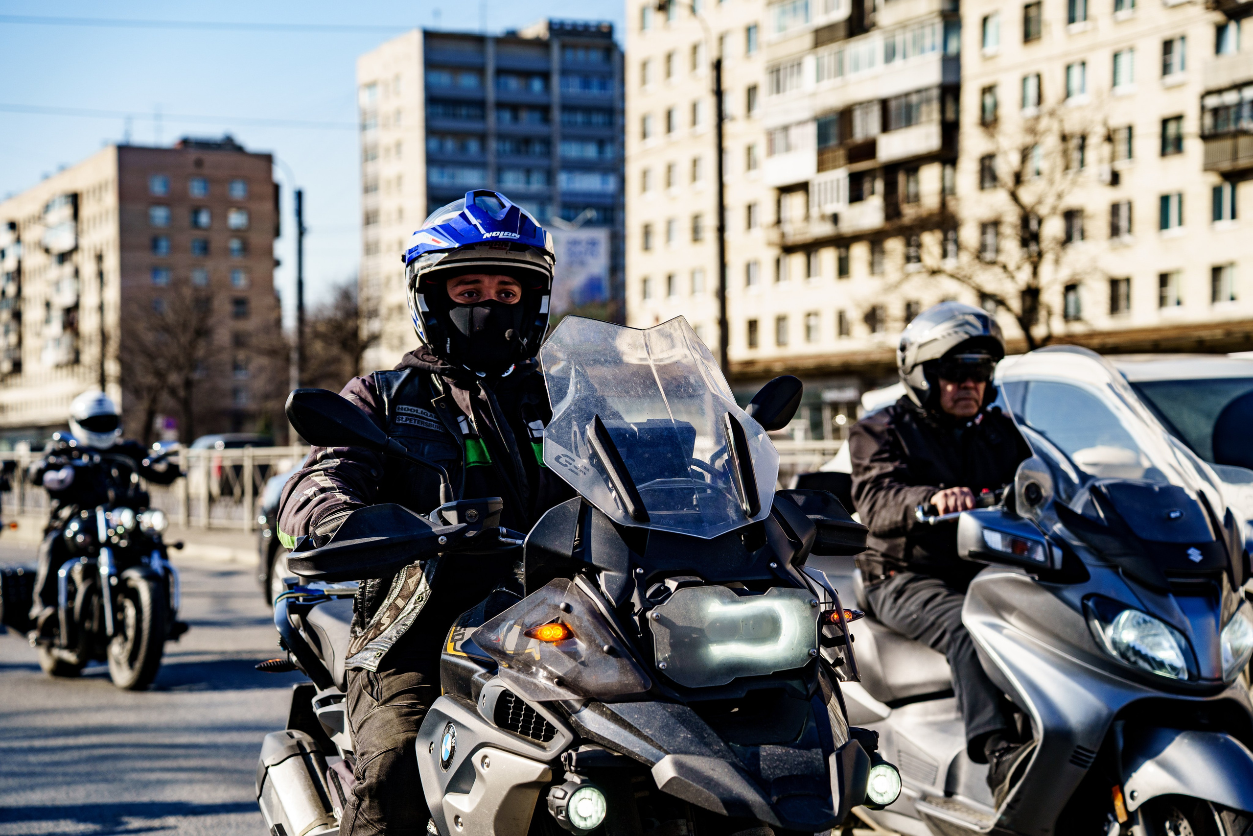 Прохват мотоклуба Norman Riders ч.1. Концертный и репортажный фотограф в Санкт-Петербурге Слава Пахомов