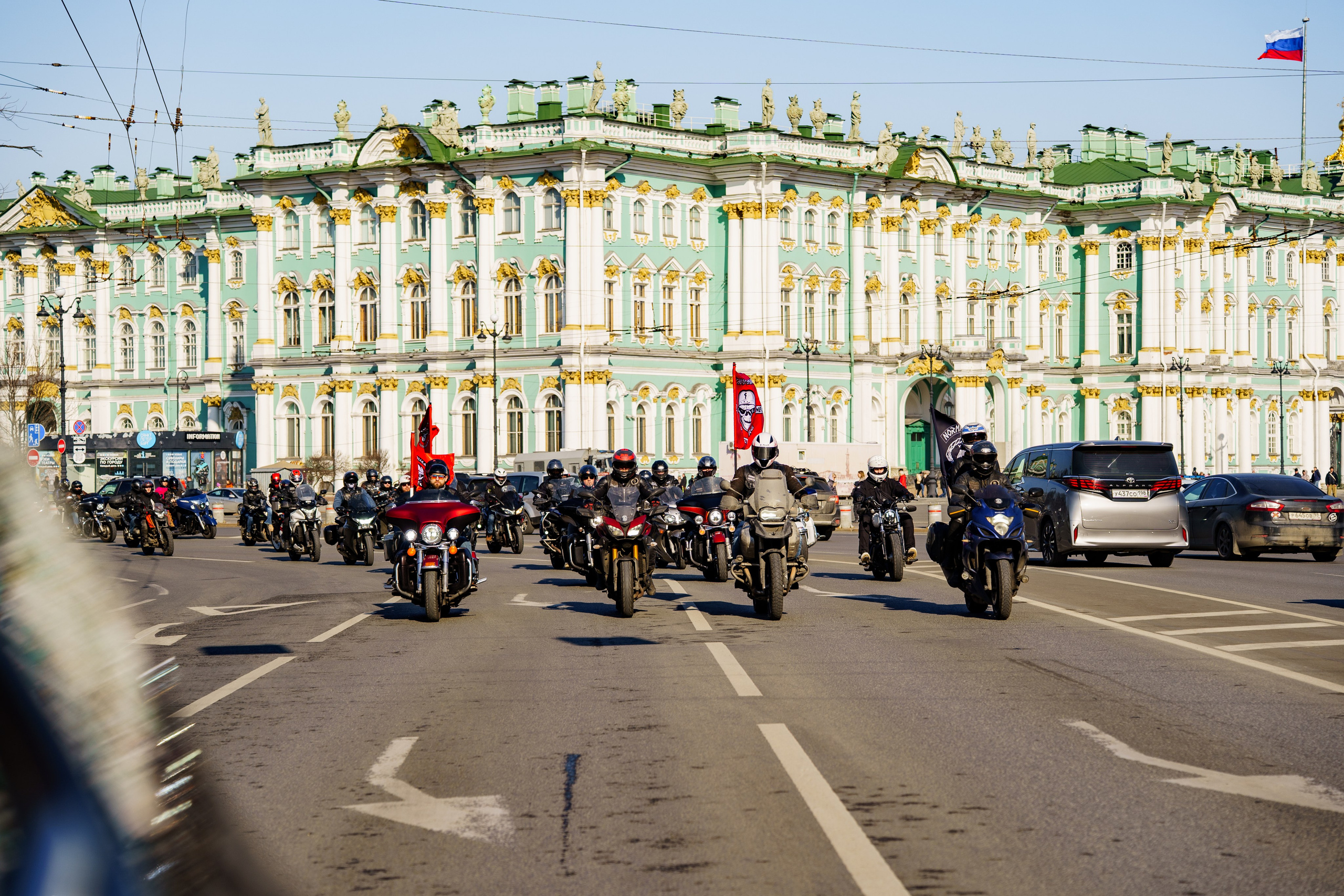 Прохват мотоклуба Norman Riders ч.1. Концертный и репортажный фотограф в Санкт-Петербурге Слава Пахомов