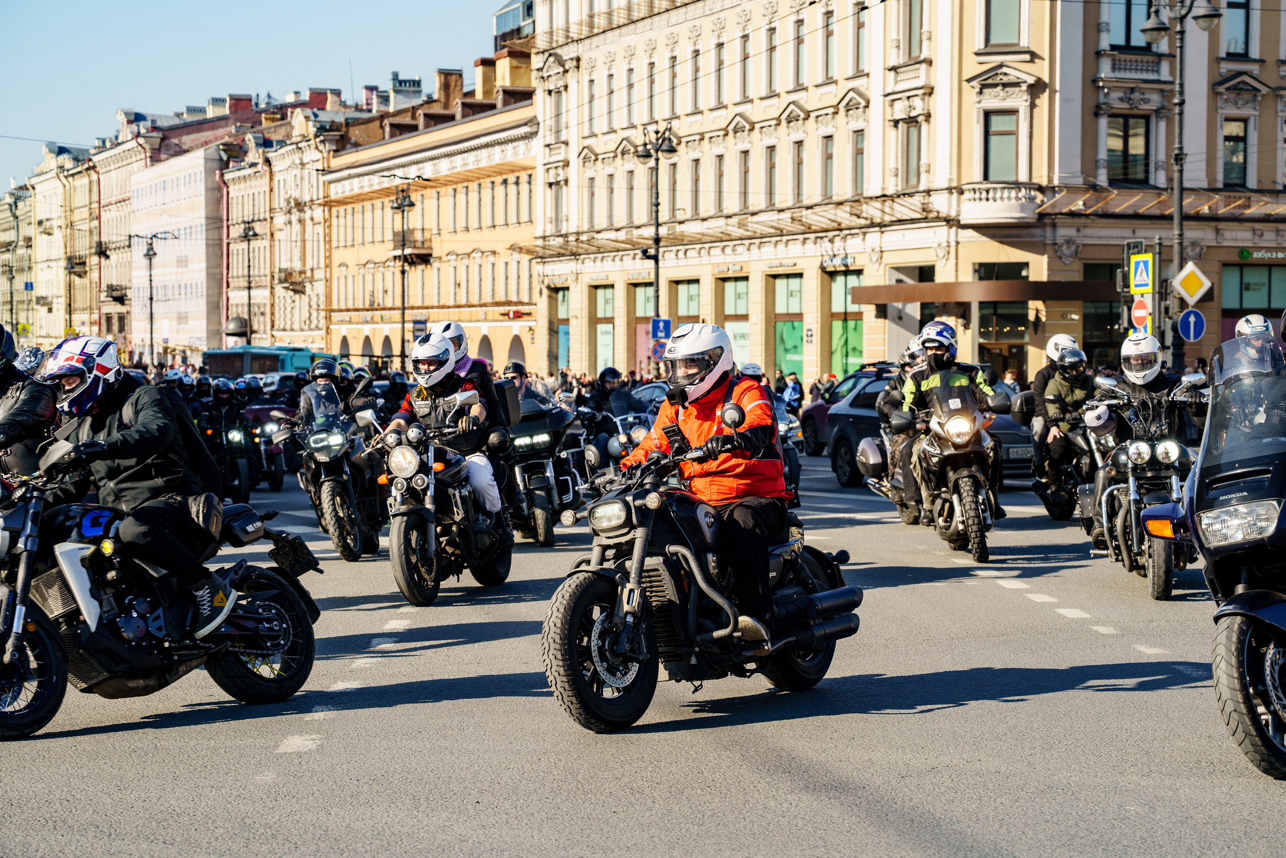 Прохват мотоклуба Norman Riders ч.1. Концертный и репортажный фотограф в Санкт-Петербурге Слава Пахомов