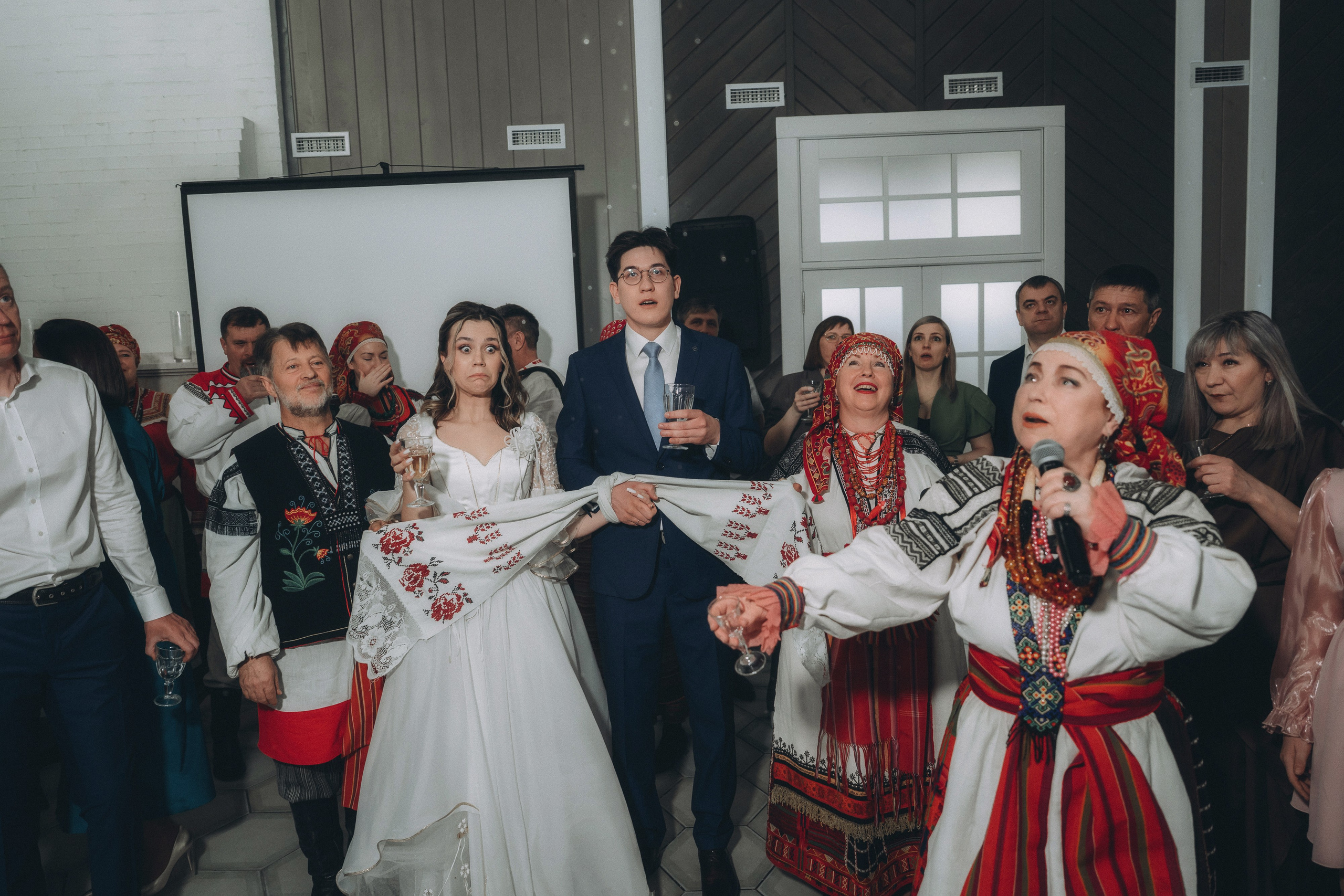 Свадебная серия со съемок банкета
