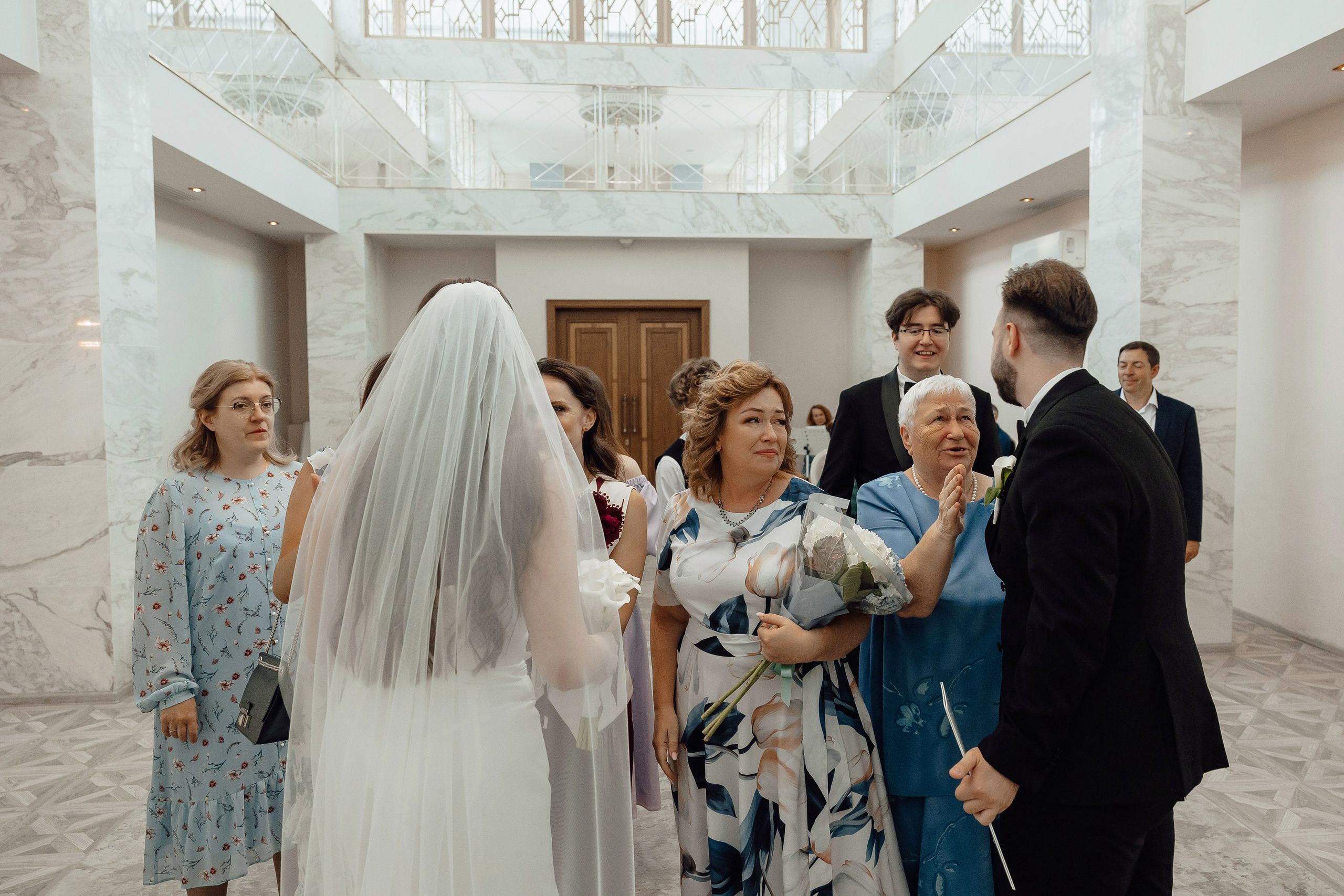 Регистрация брака во Дворце бракосочетания №4