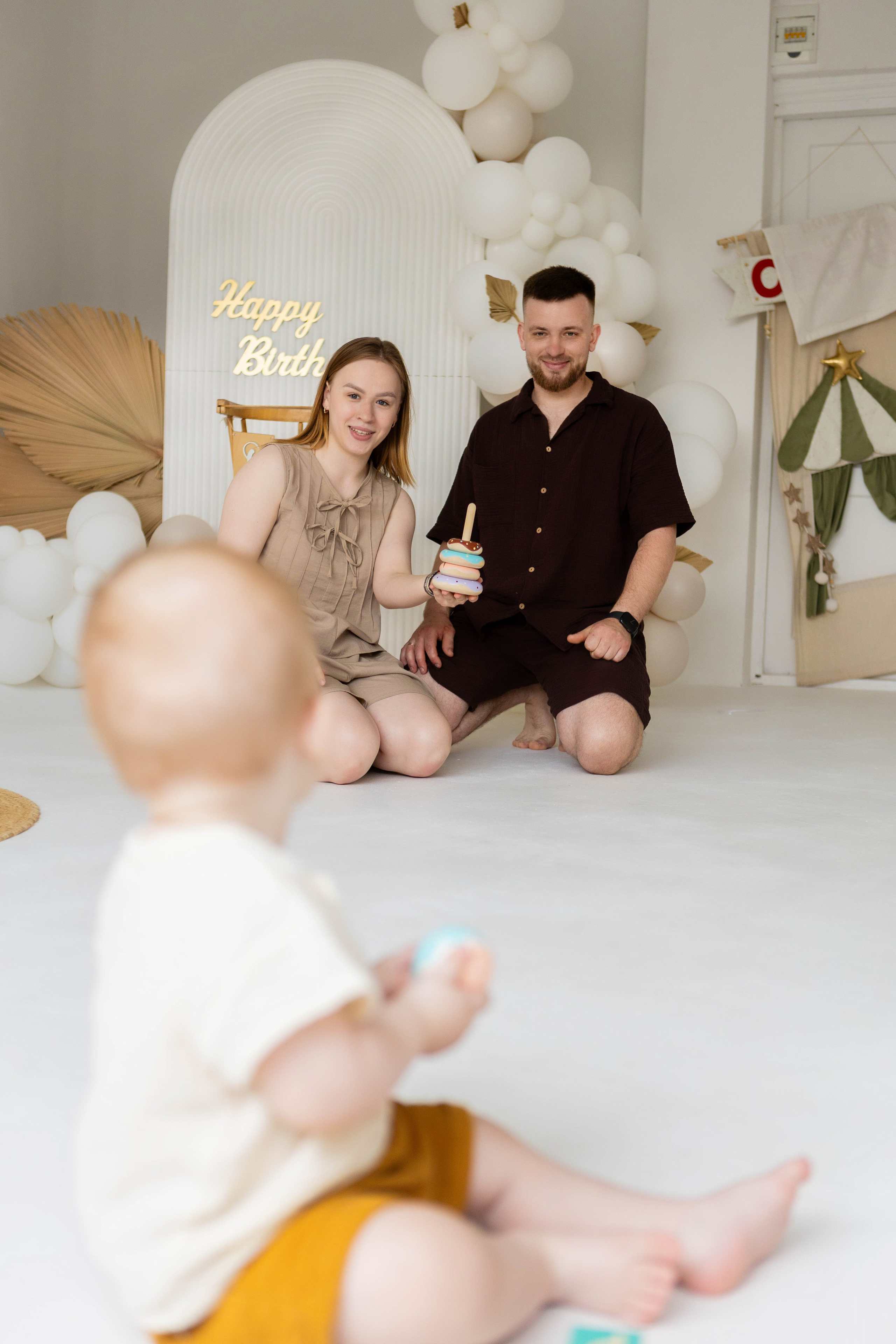 Костику 1 год. Фотостудия " My kitten». Свадебный семейный и детский фотограф в Краснодаре Карина Федоровская