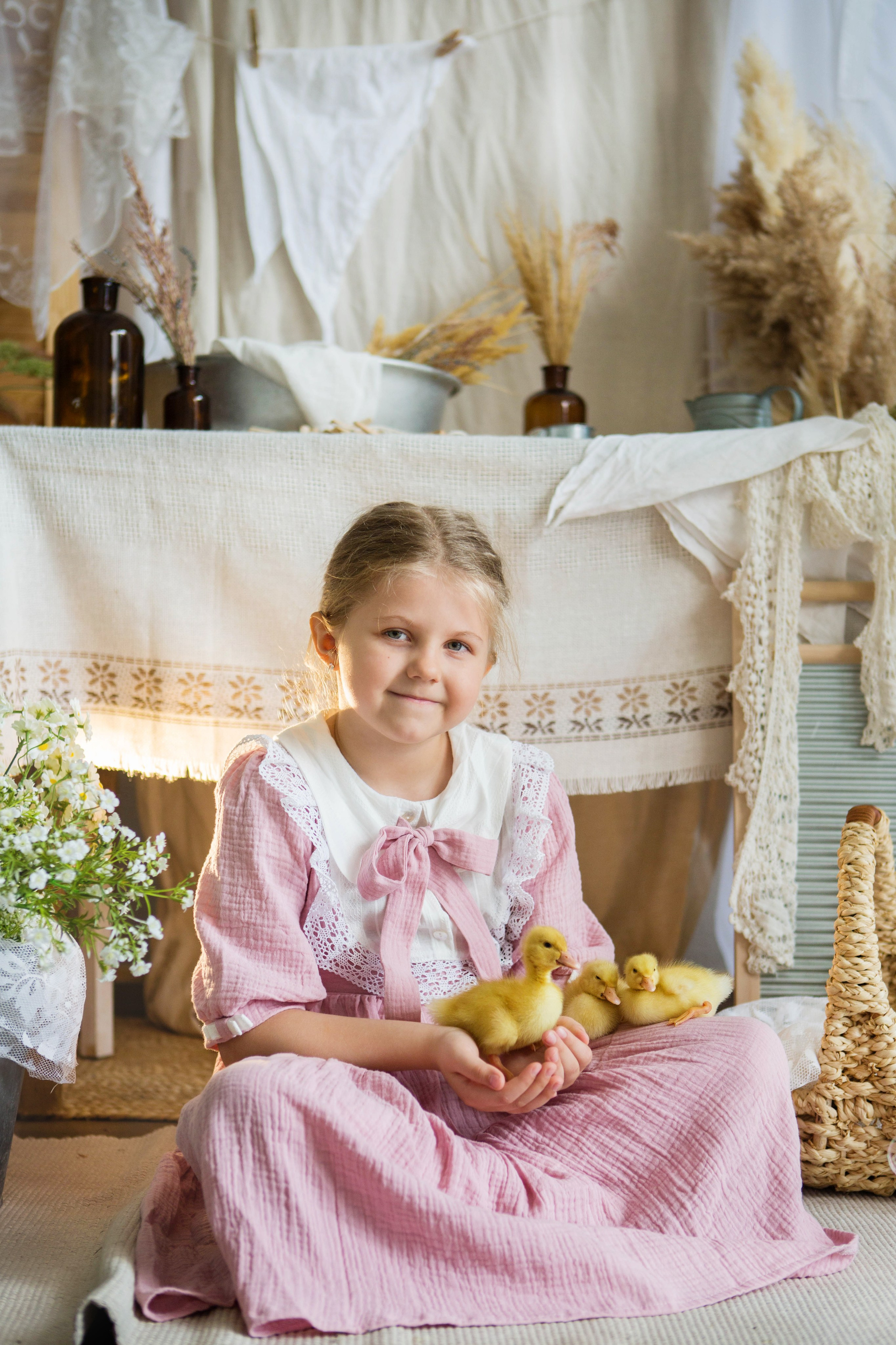 Стирка с утятами. Студия «Mestone». Свадебный семейный и детский фотограф в Краснодаре Карина Федоровская