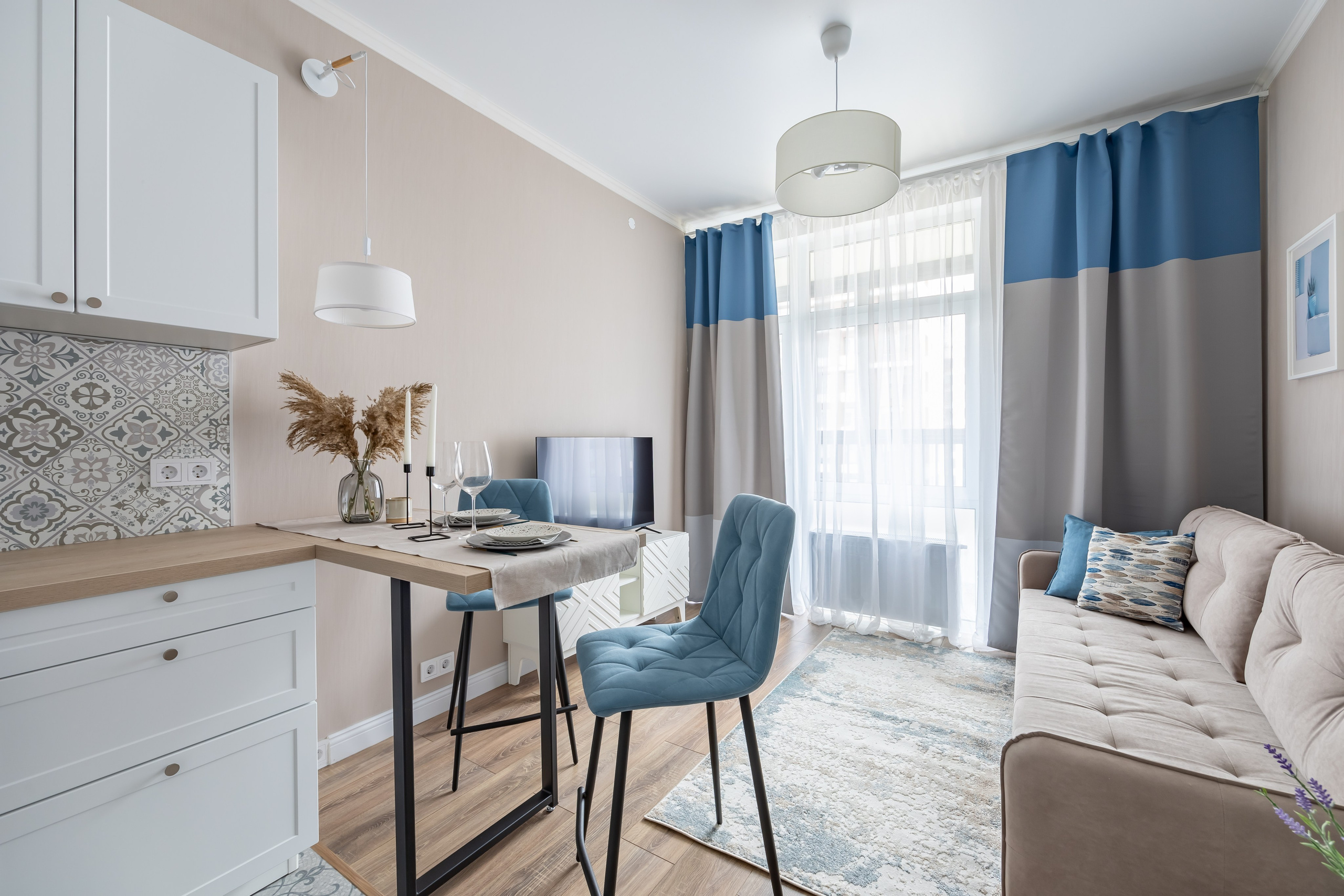 Проект на Севильской. Интерьерный фотограф в Москве Сергей Чекмезов