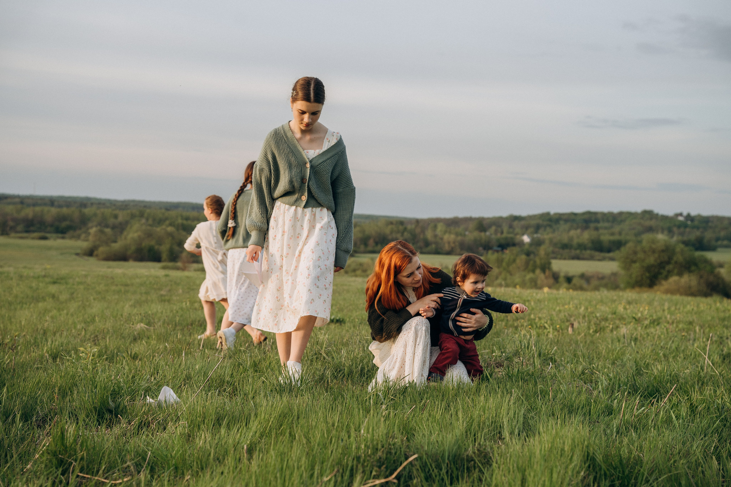 Семья Коломиных. Семейный фотограф в Клину и Москве Елена Храпунова