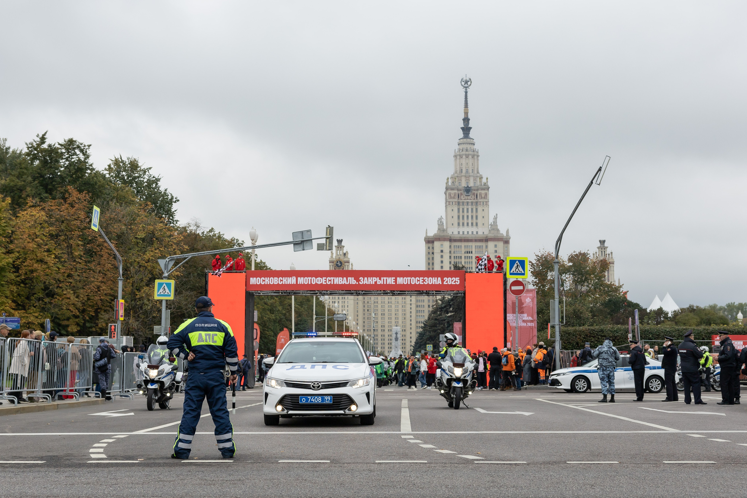 13-й Московский Мотофестиваль. Фотограф Владимир Охрименко