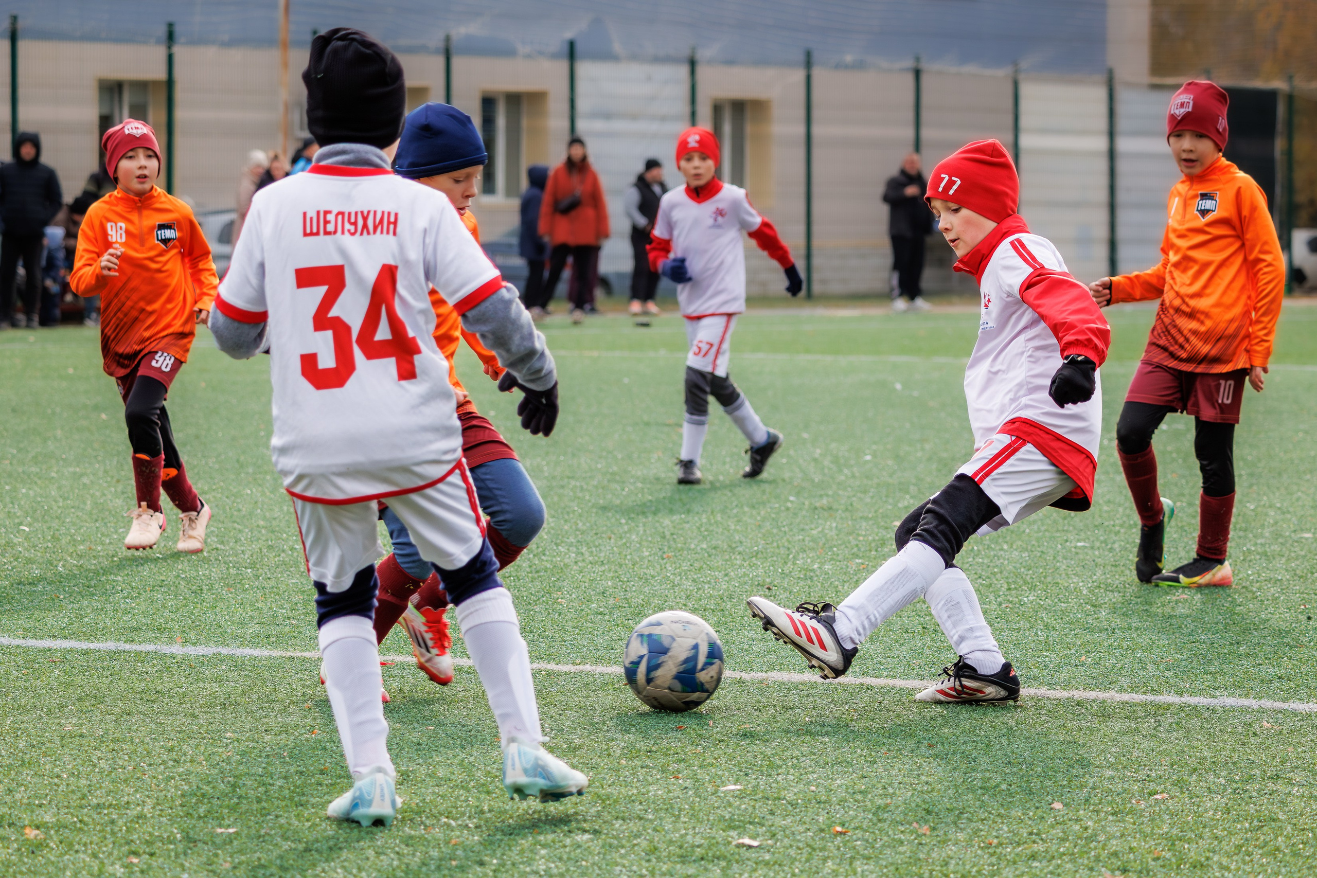 Товарищеский матч среди юниоров. Репортажный фотограф в Барнауле Владимир Игнатов