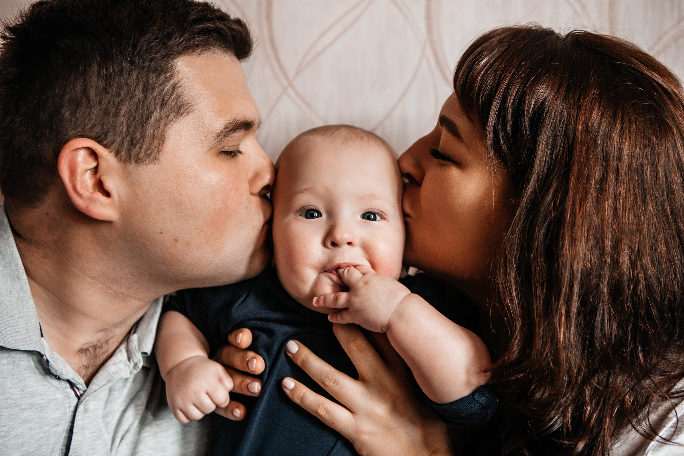 Настя+Илья+Бодя. Семейный фотограф в Минске Саша Павлюк