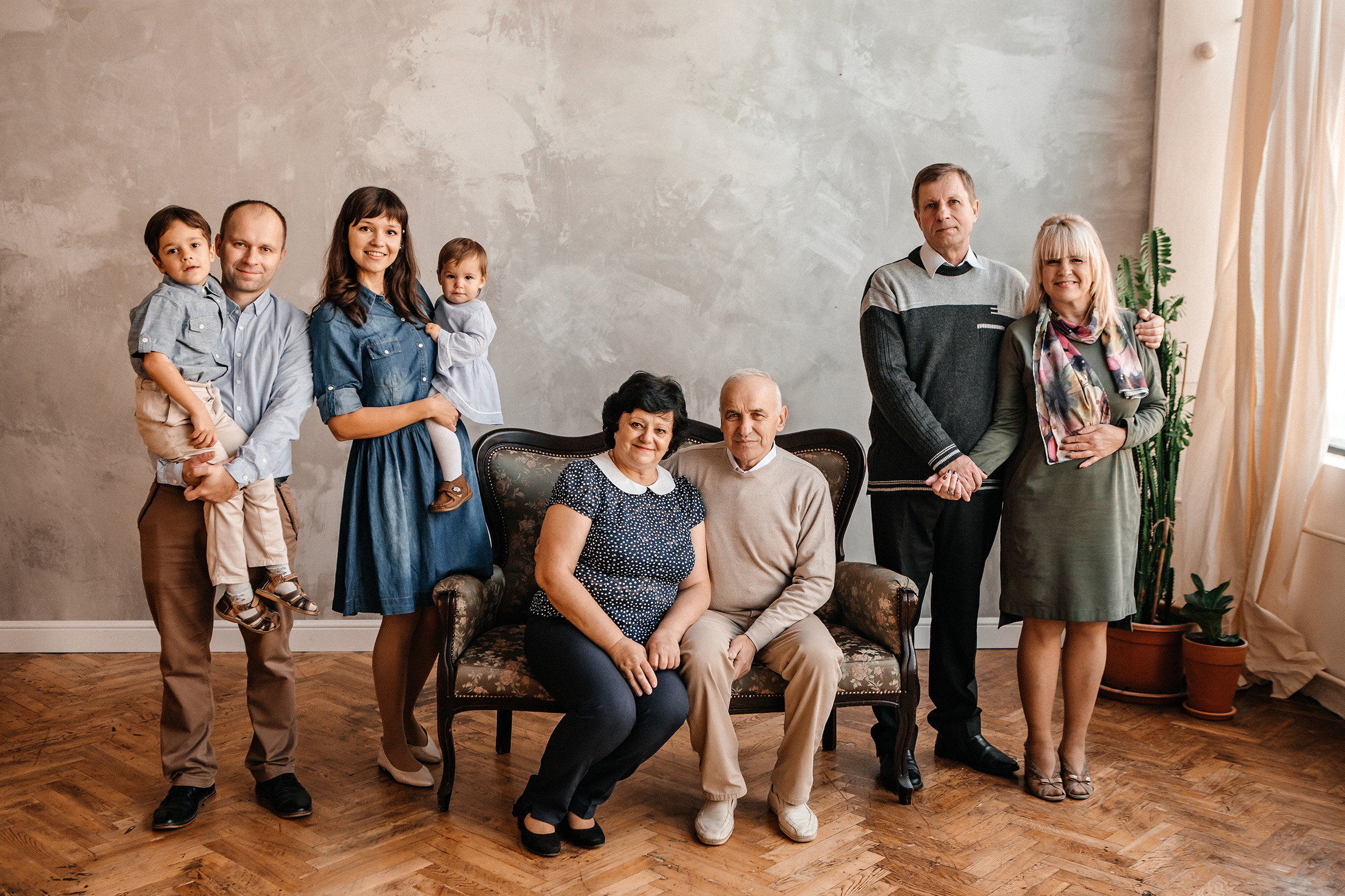 Оля и её семья. Семейный фотограф в Минске Саша Павлюк