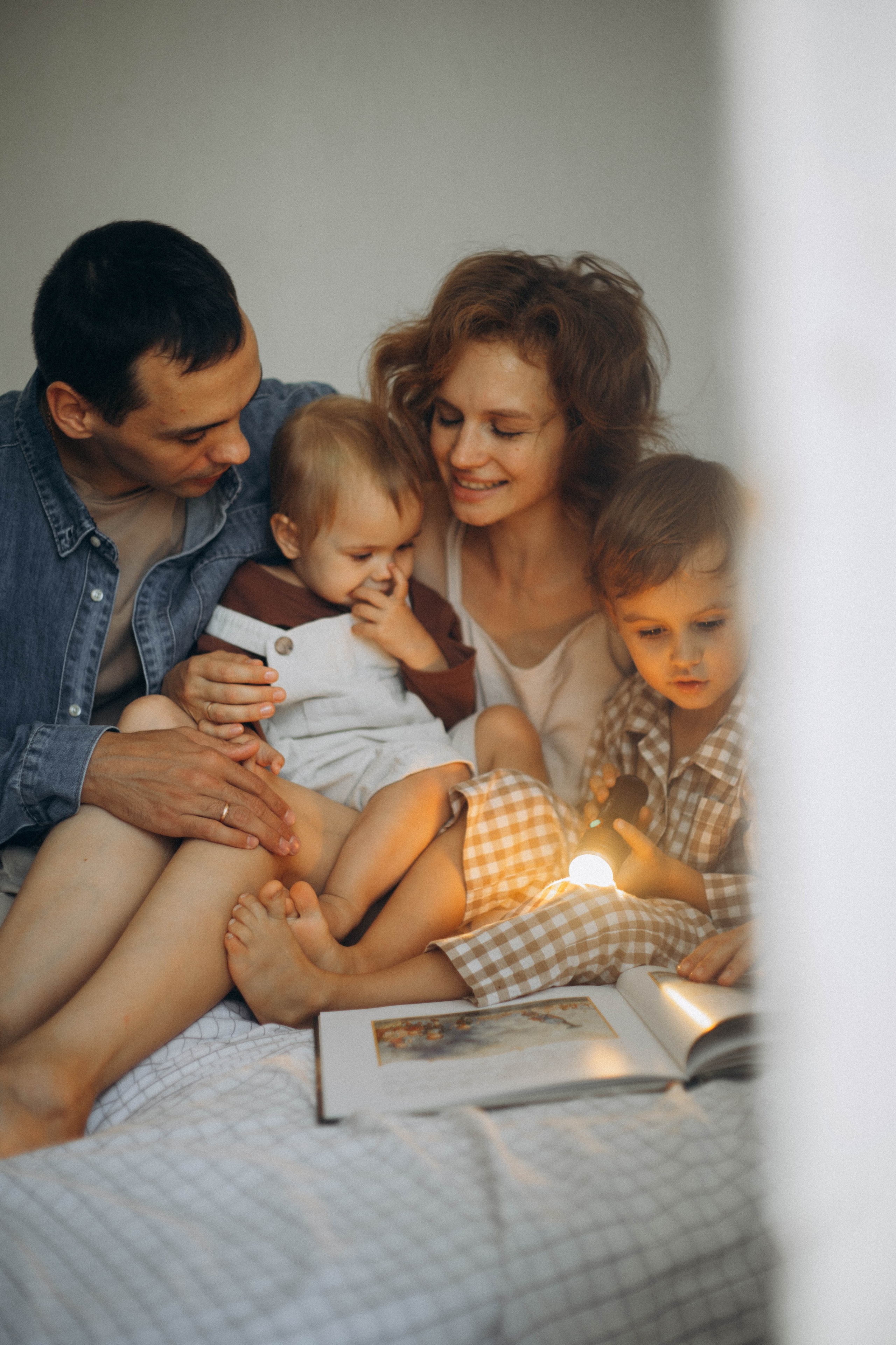 Оля, Рома, Миша, Вера. Семейный фотограф Юлия Котова